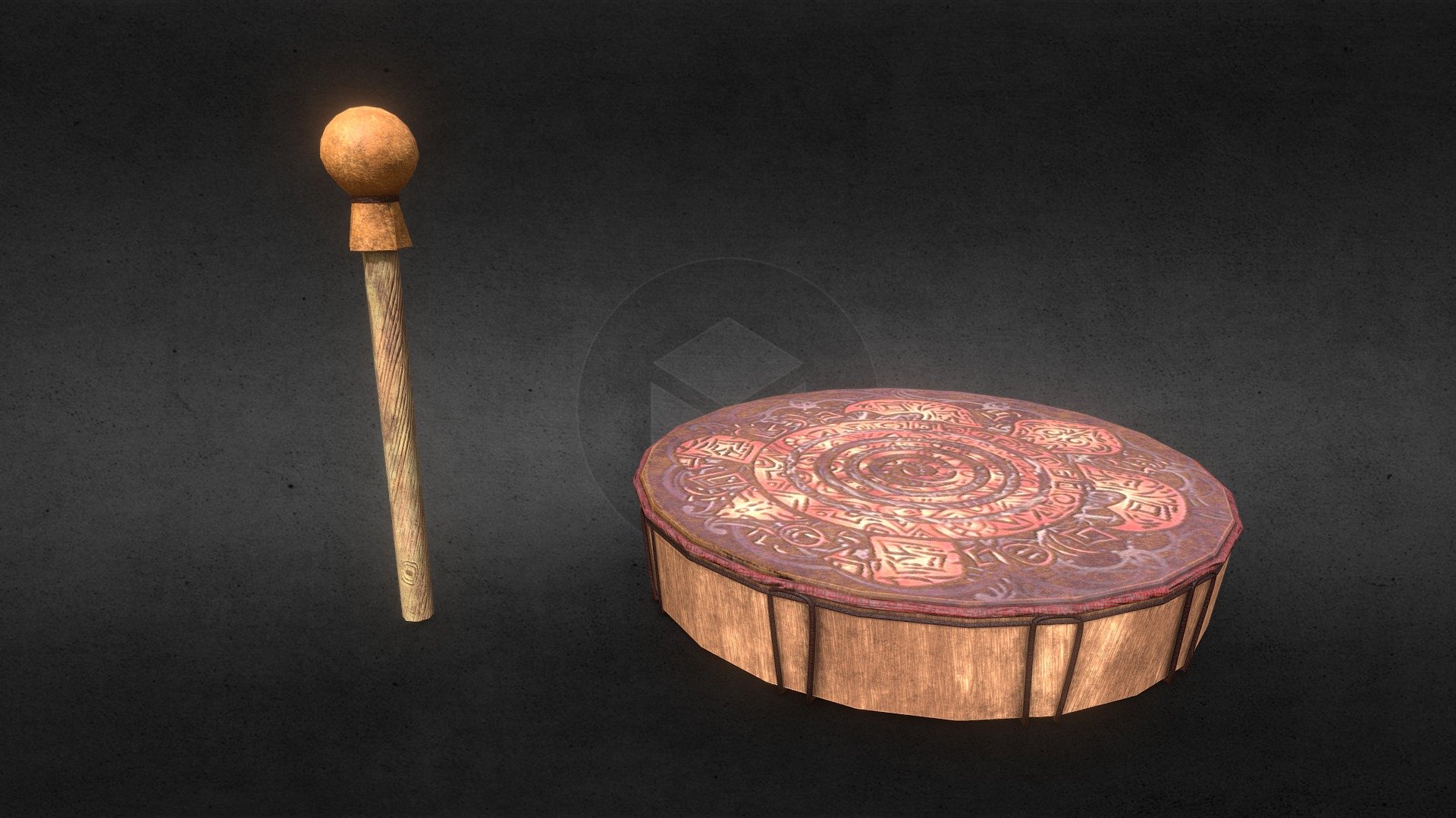 Shamanic Drum Turtle