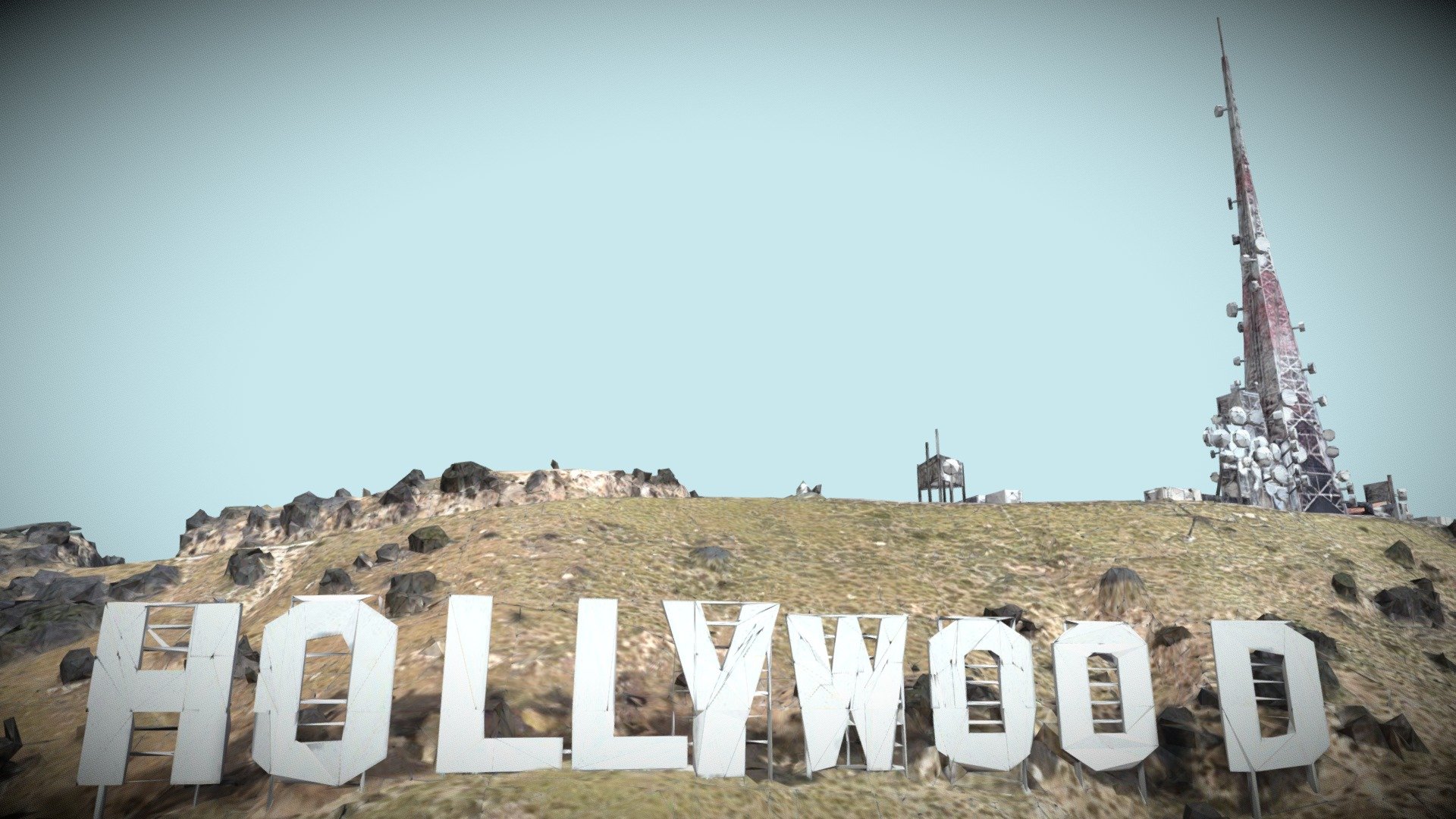 Hollywood sign, Los Angeles, CA, USA