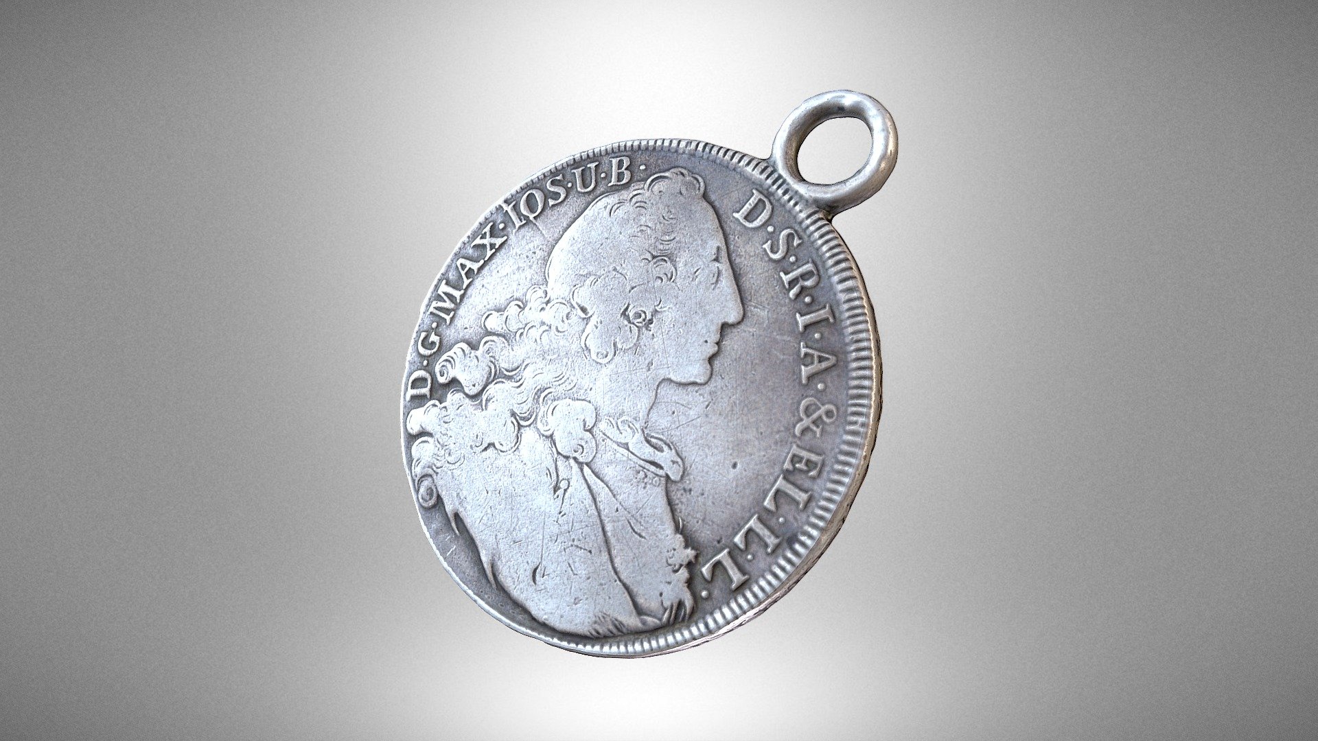 Medallion for a beadwork necklace