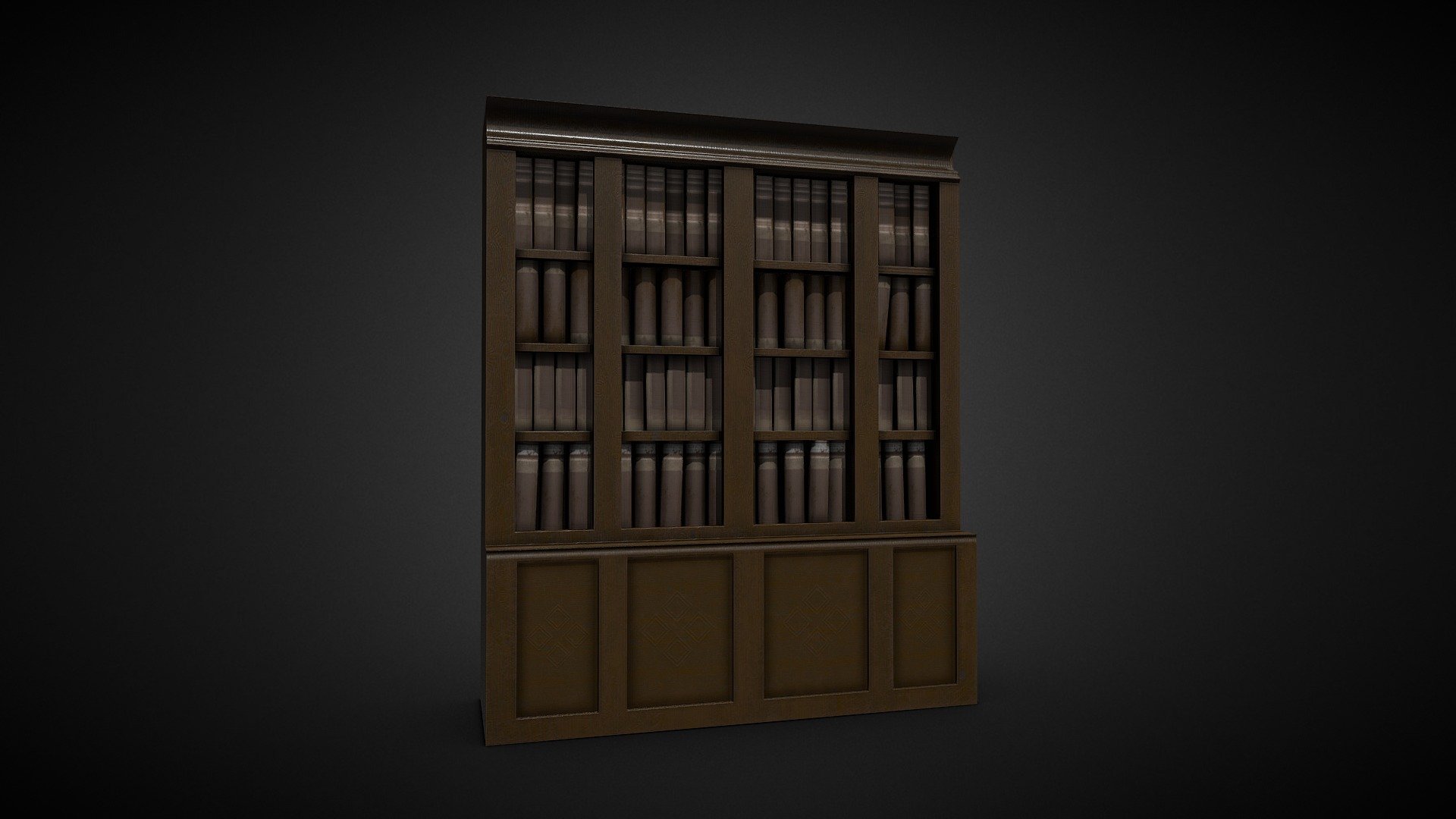Game Ready - Antique Bookcase
