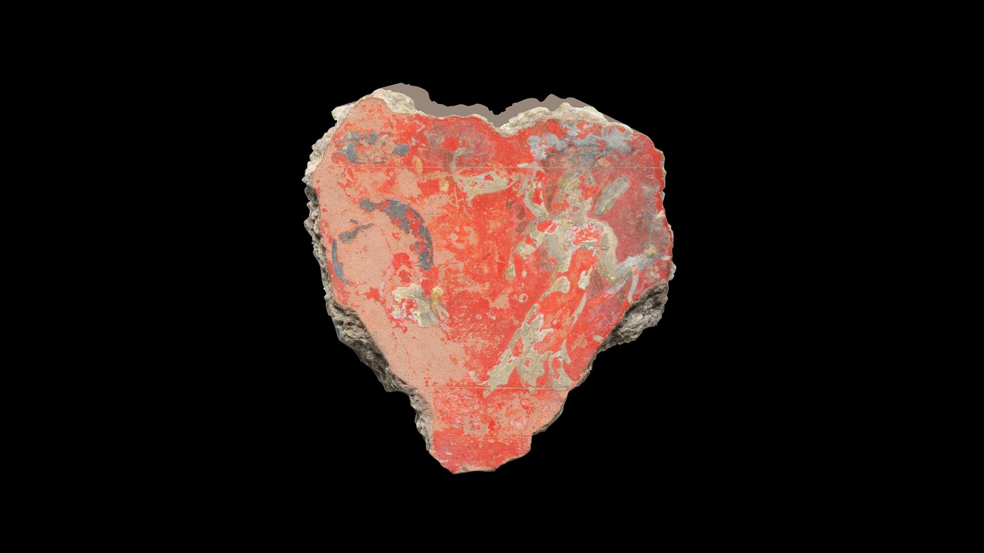 Painted wall fragment 15