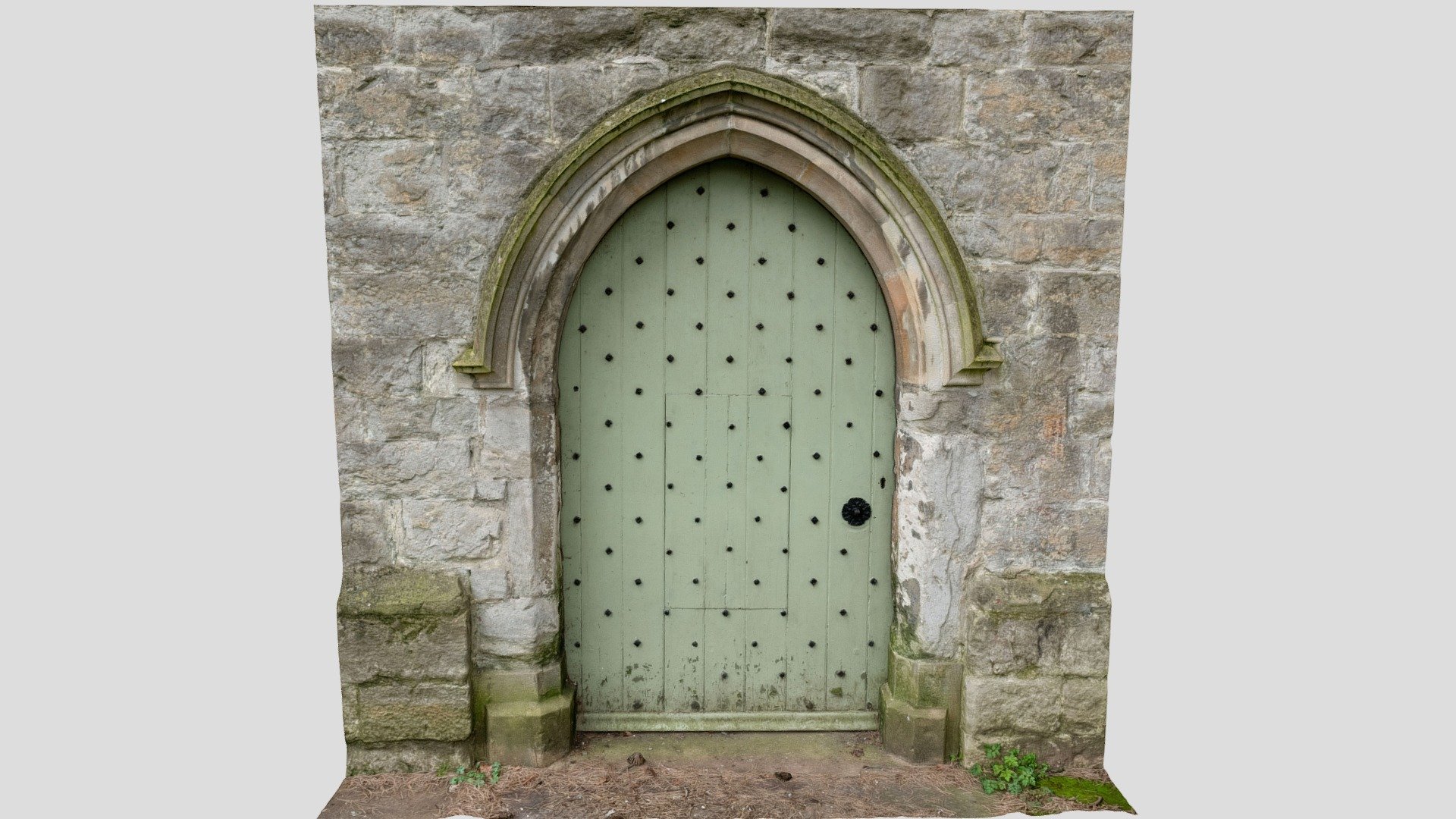 English Church Door, Finchley, London