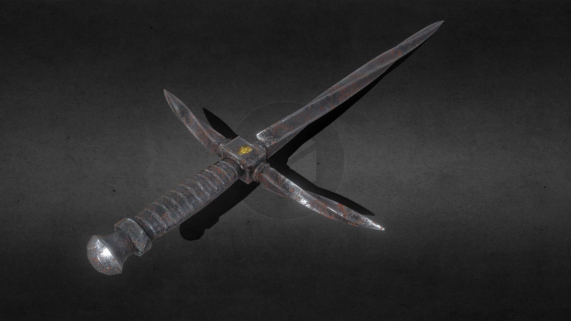 Assasin's Stiletto (Low Poly)