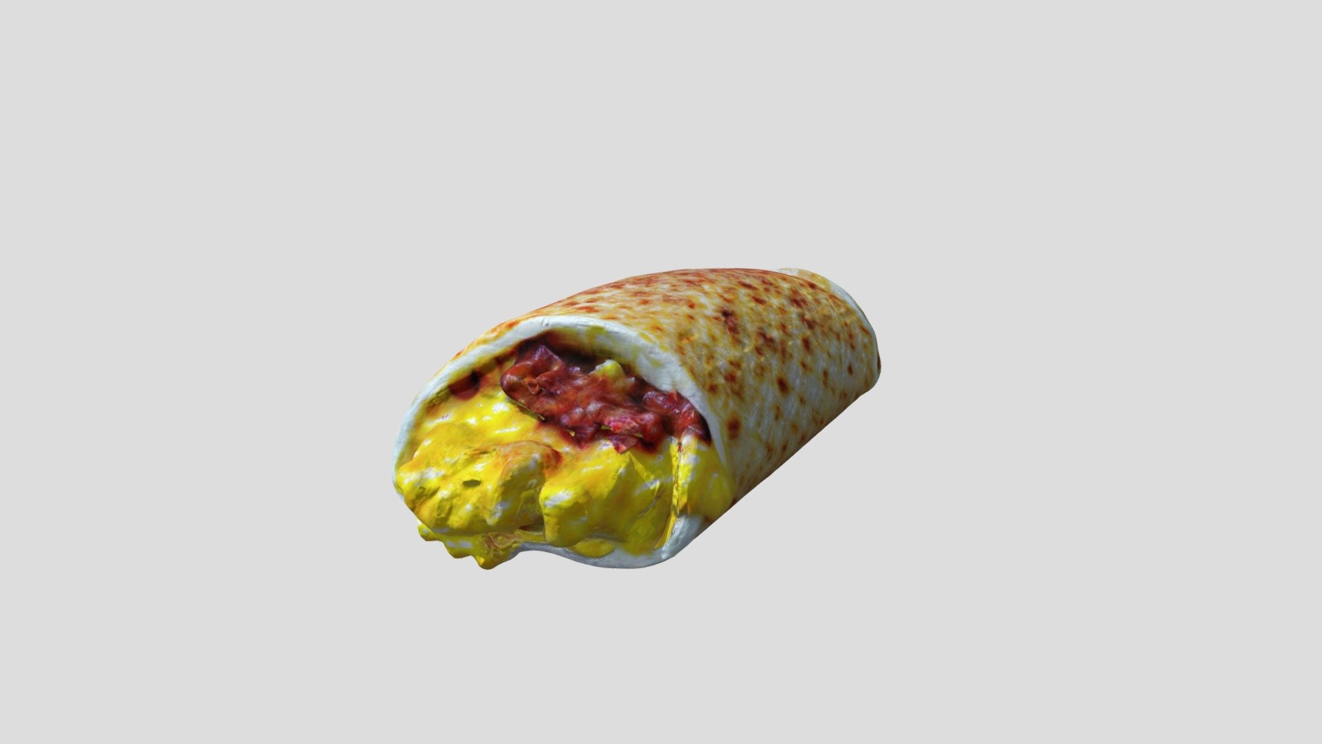 Burnt Egg Burrito