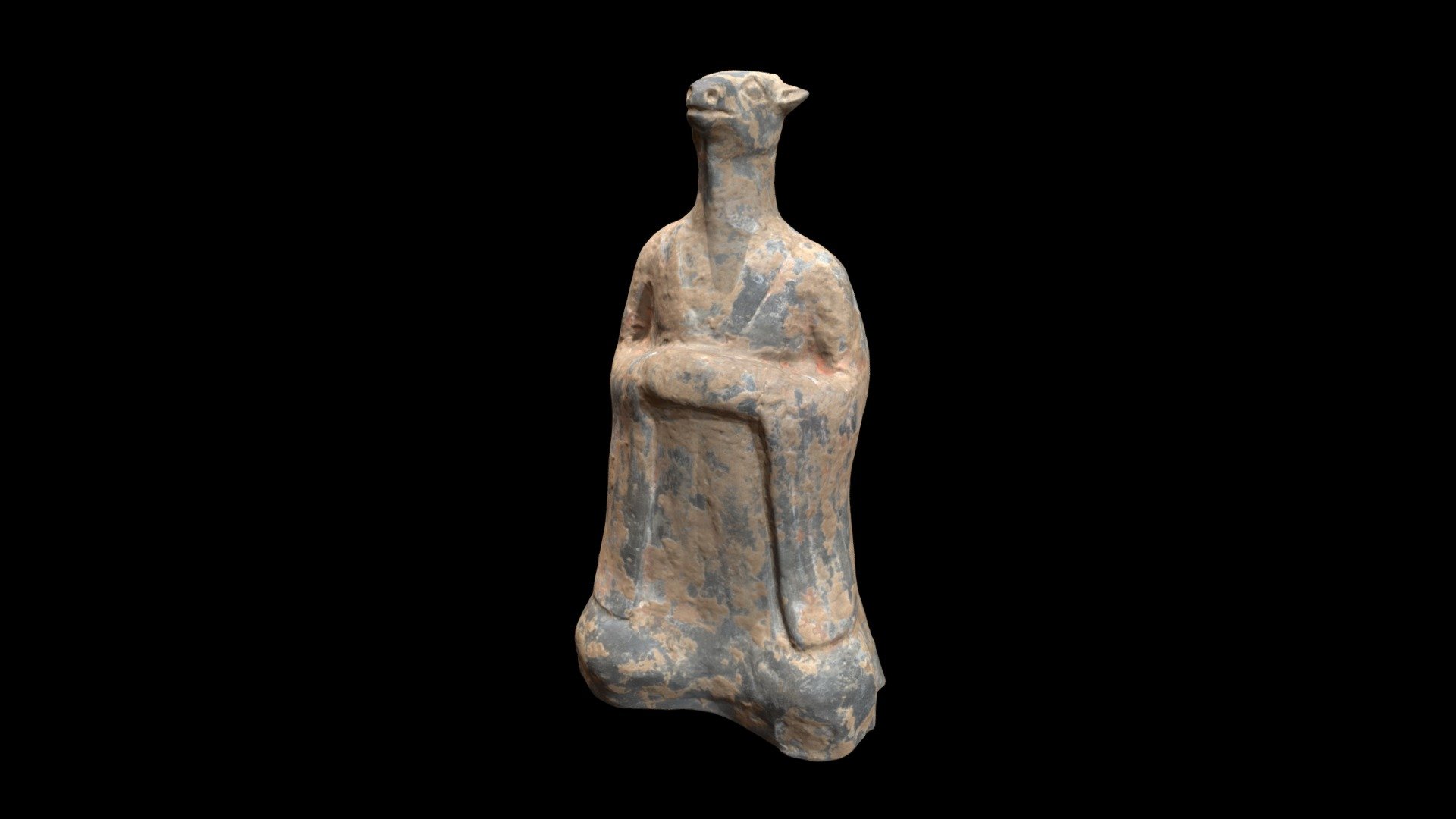 1972.76.2 Mortuary Figure of the Zodiac