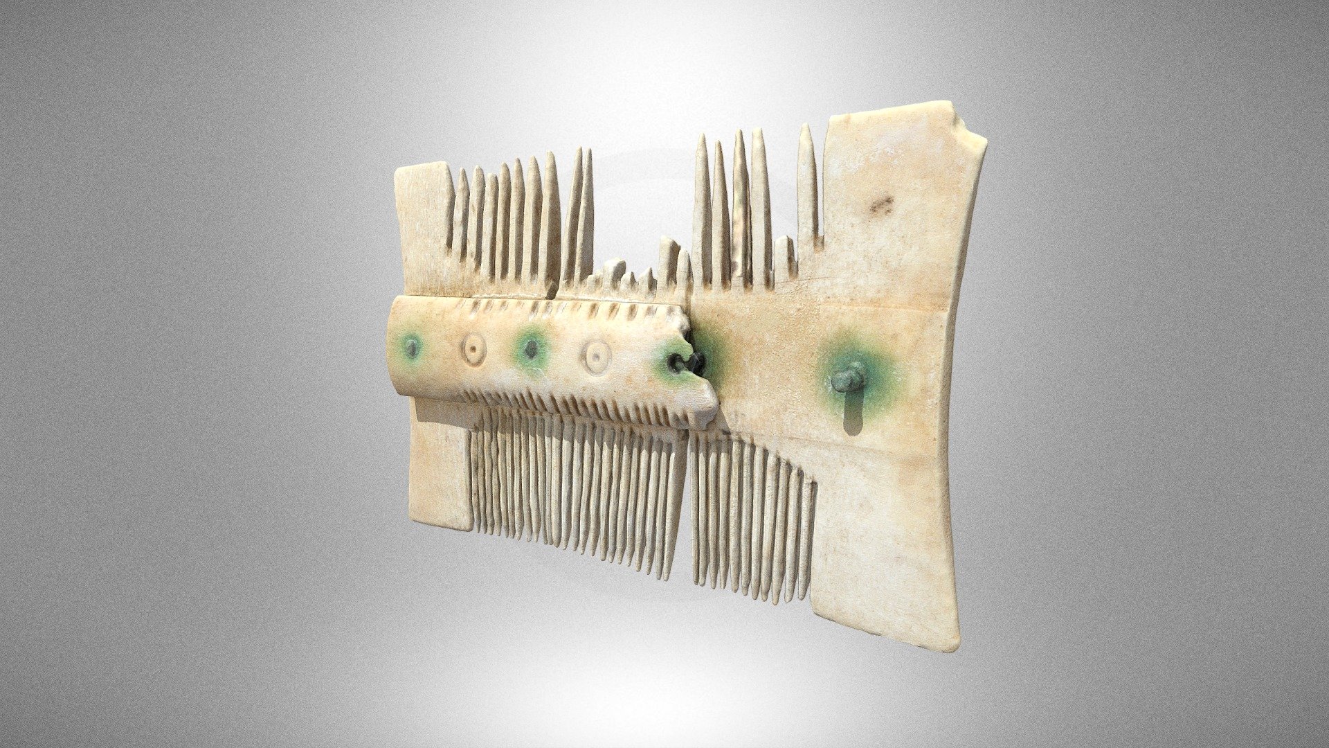 Bone comb from Tyniec