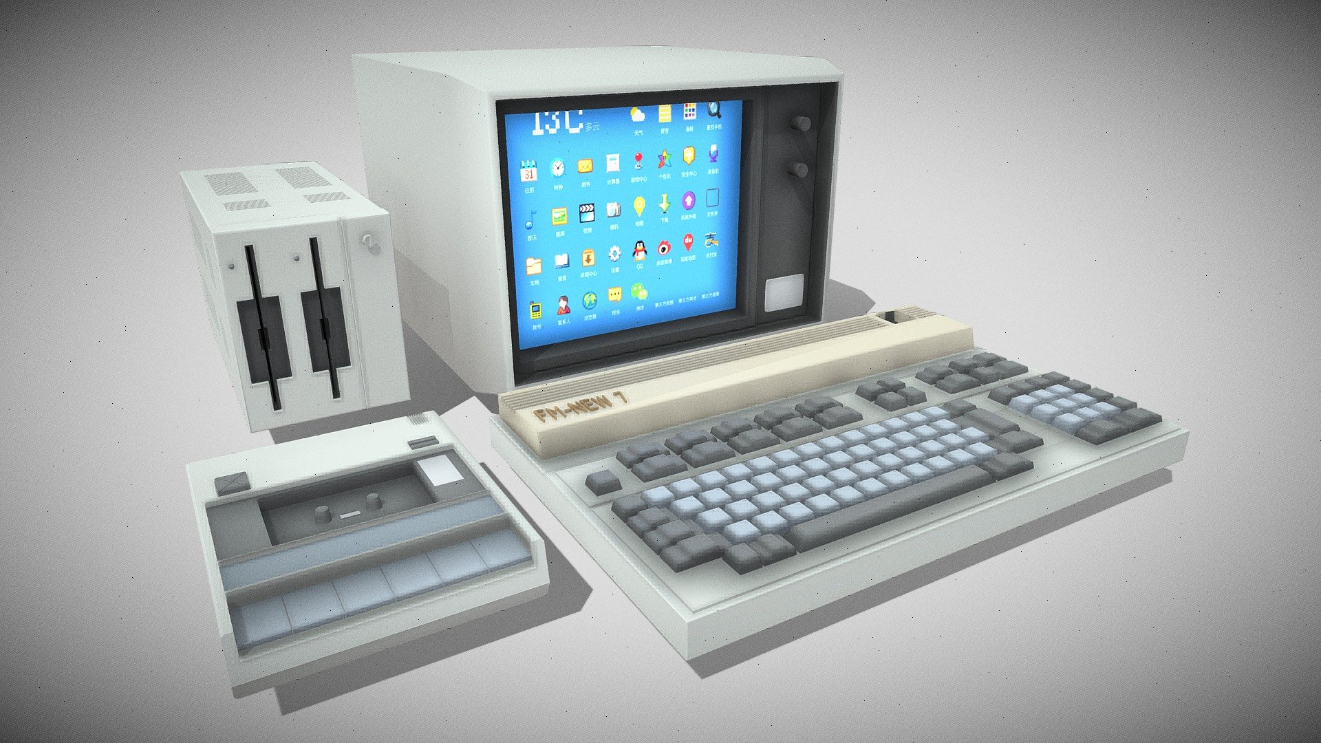 FM-NEW7 8-bit computer
