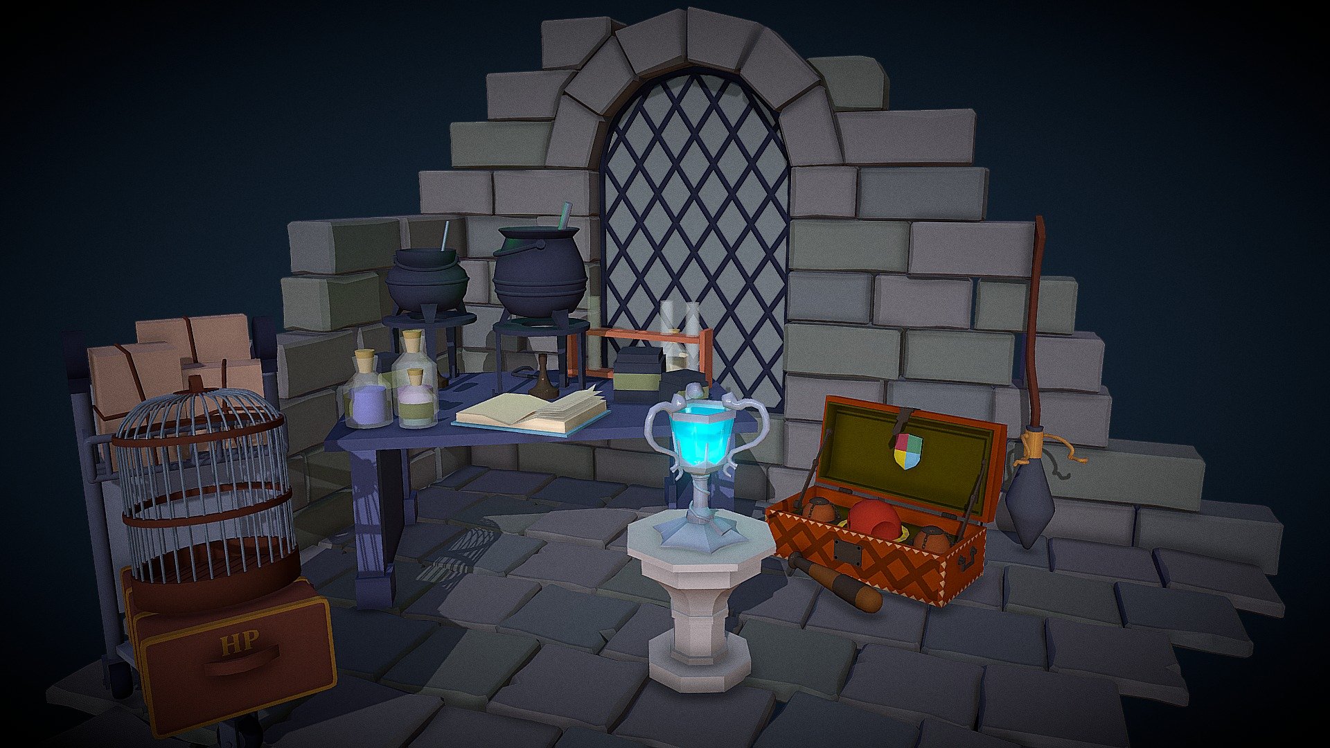 Harry Potter corner