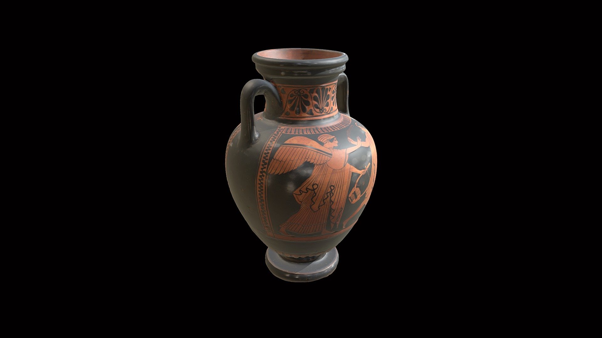 Athenian red-figure neck amphora