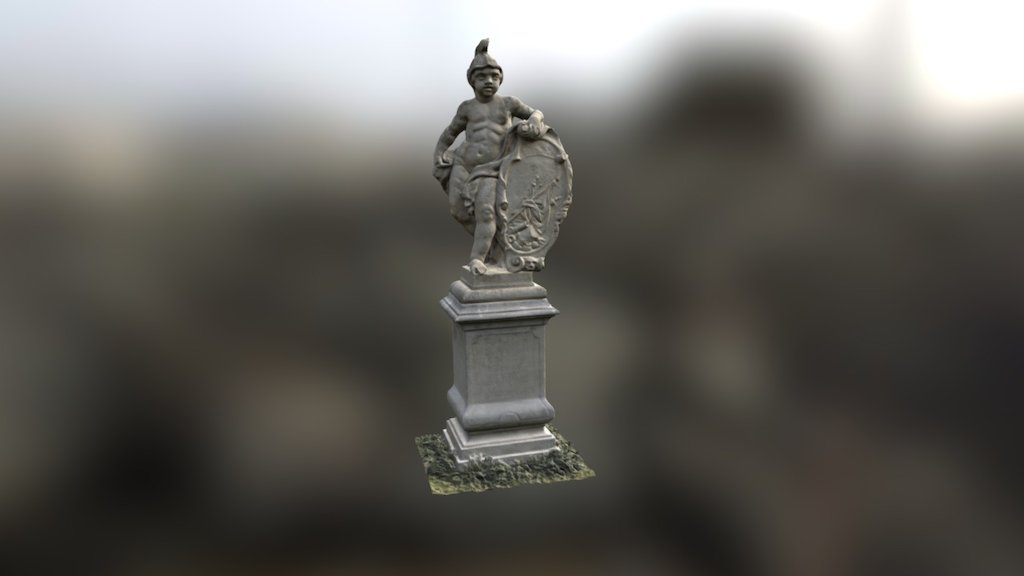 The statue of God Marta