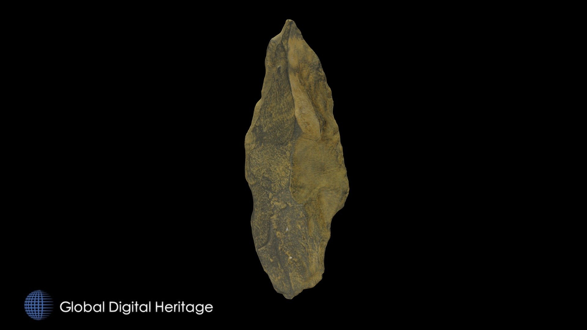 XPM-098 Hafted Biface, Sapsuk River, Alaska