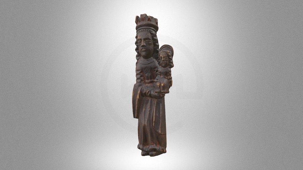 “Our Lady with Baby Jesus”, Kurpie region