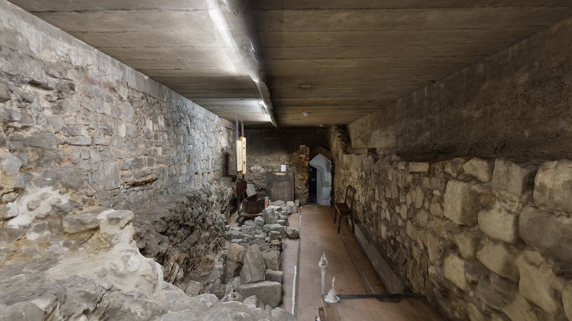St Bride's Church Crypt Northern Section