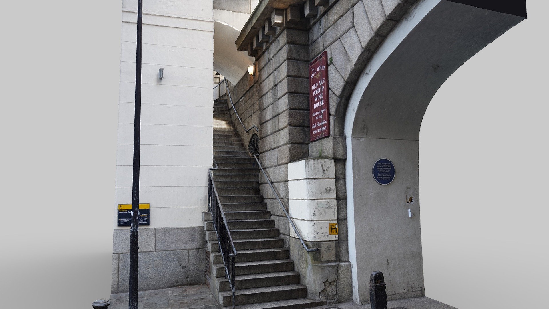 London Bridge Nancy Steps