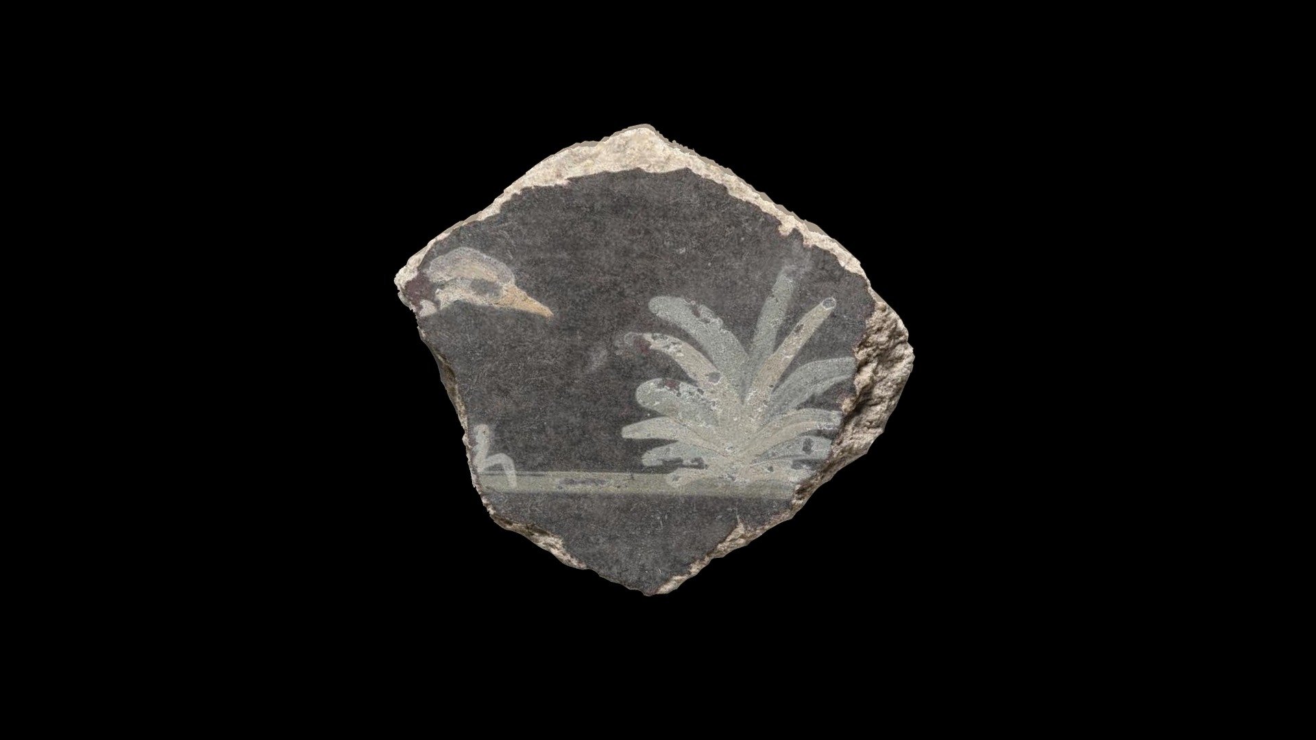 Painted wall fragment 5
