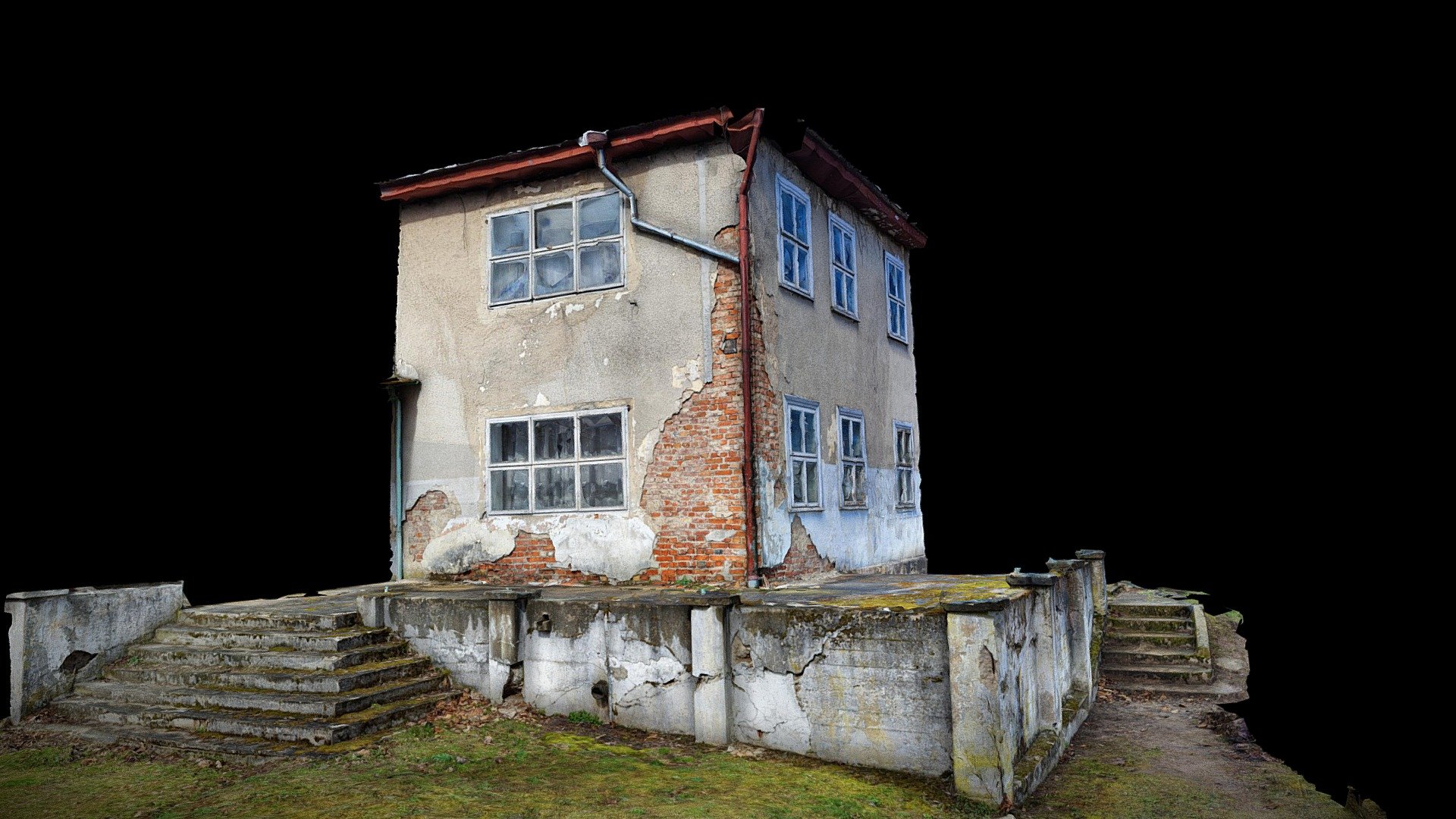 Stary Folwarek, Wigry, Moss stair