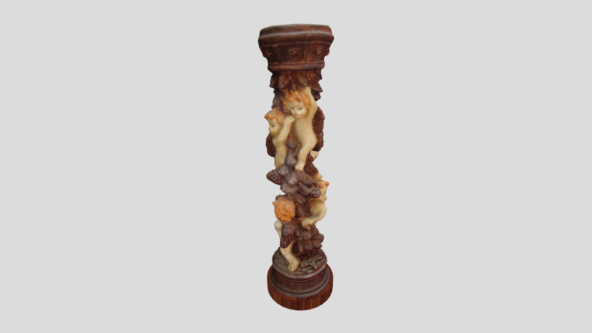 Cherubs candleholder