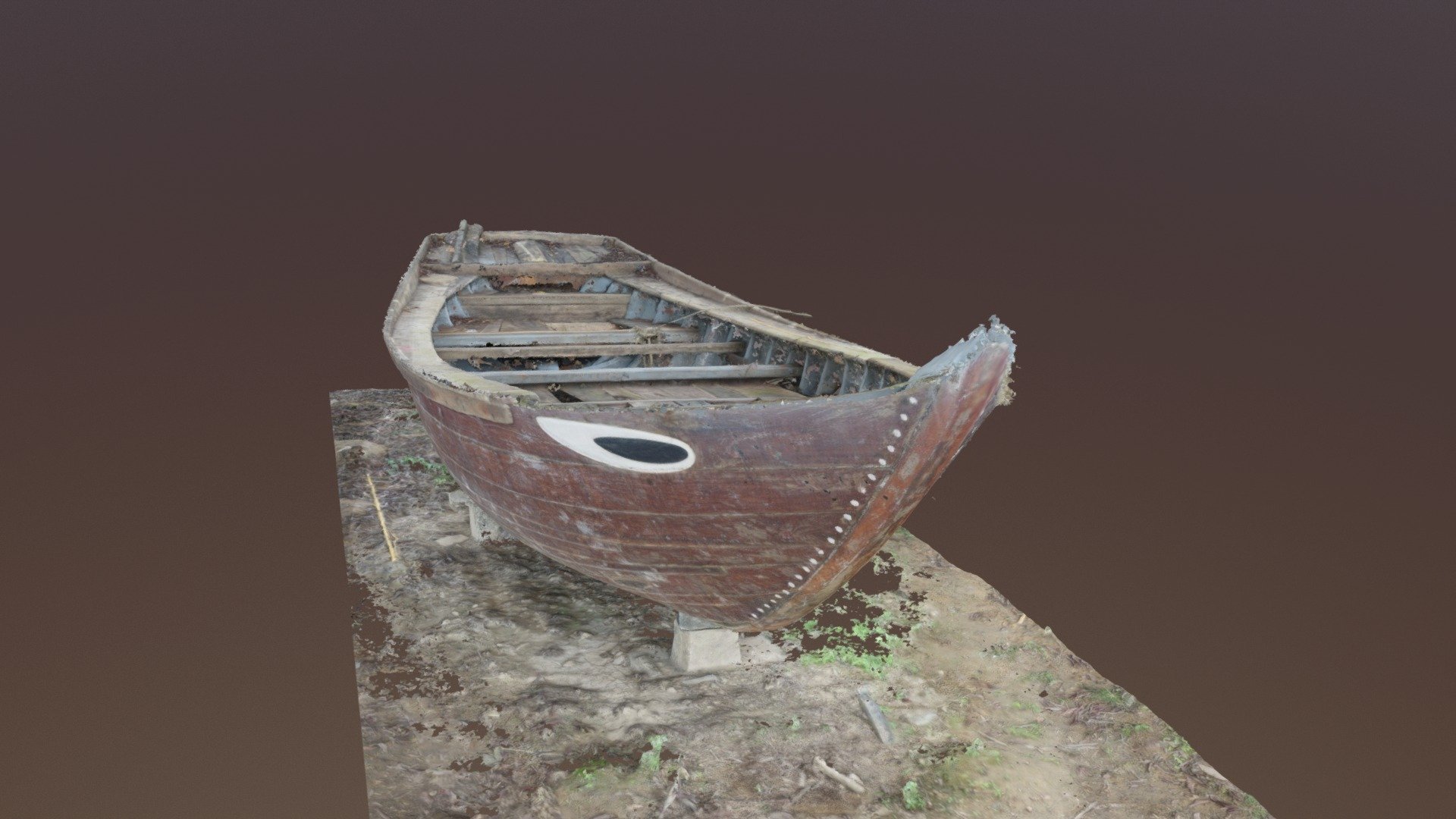 Boat in Kim Bong Carpentry Village