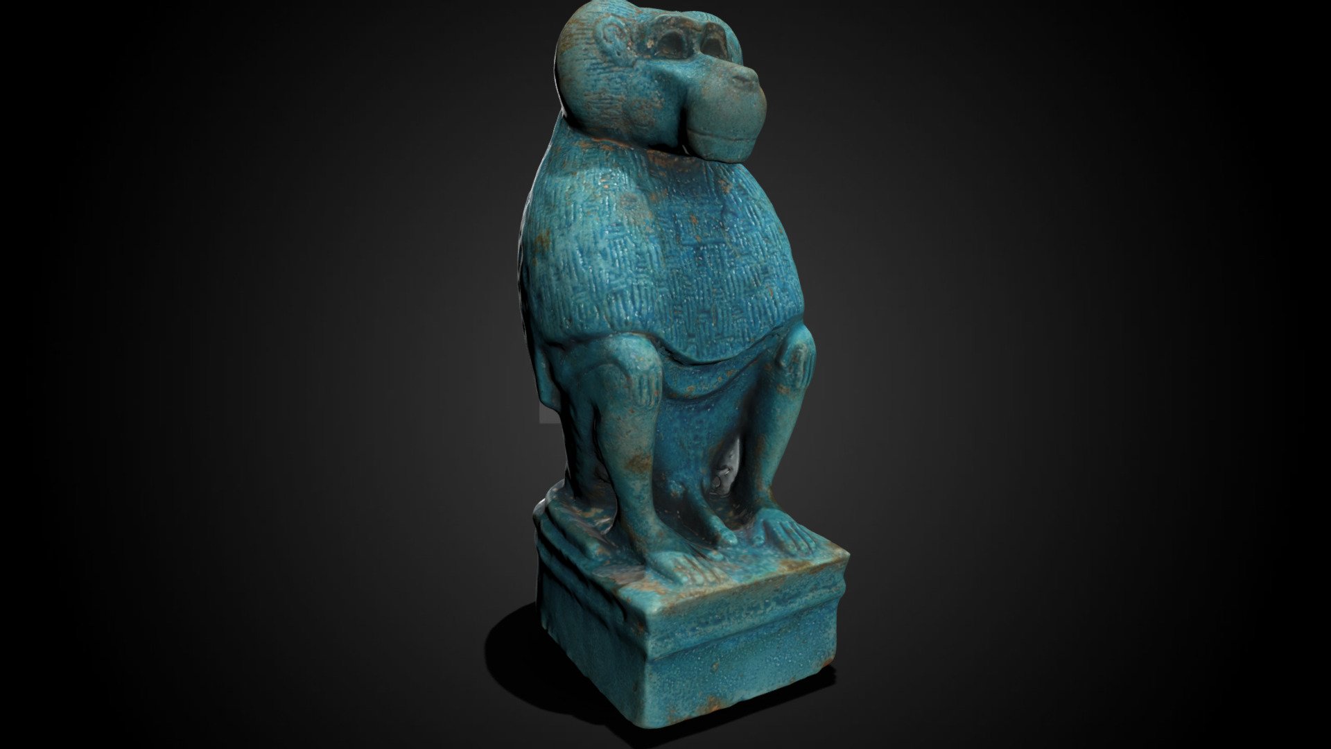 Thoth - simplified model, with .mtl