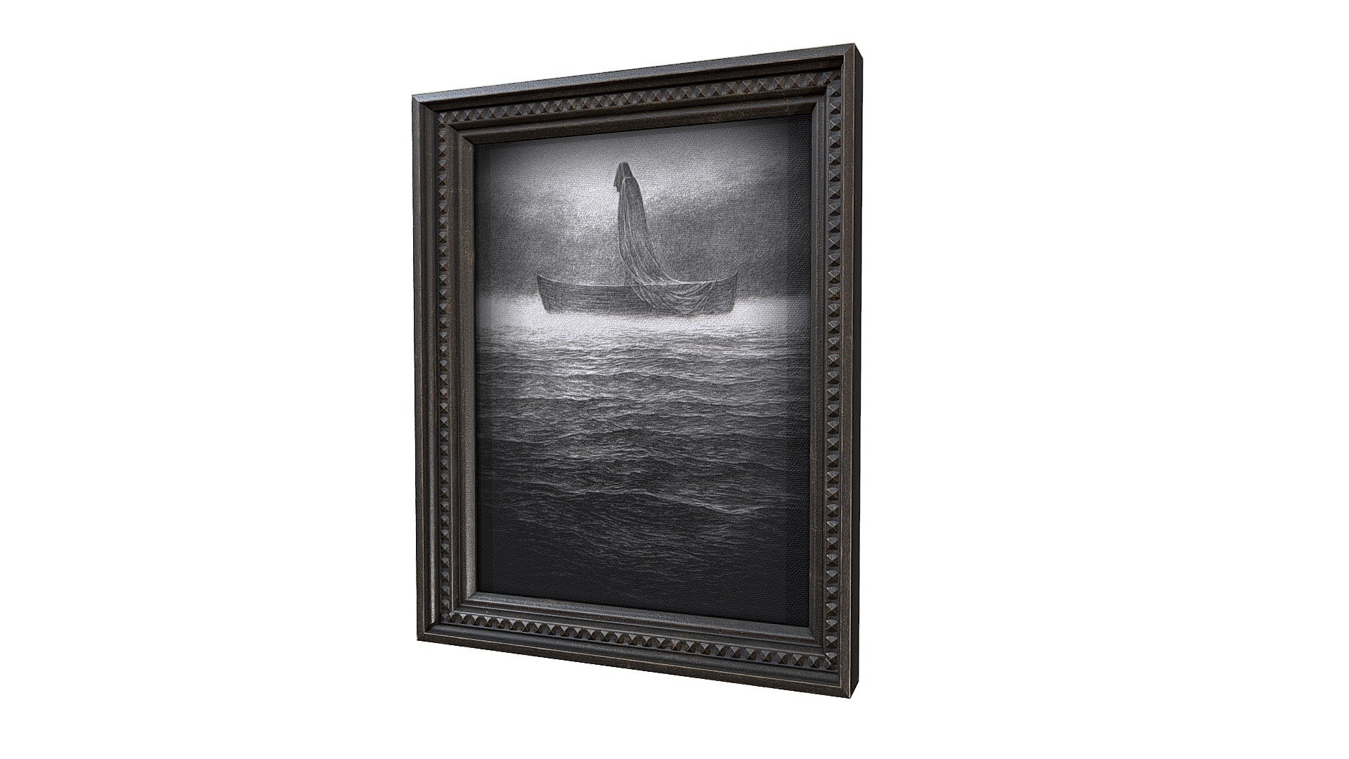 Painting by Zdzislaw Beksinski (1)