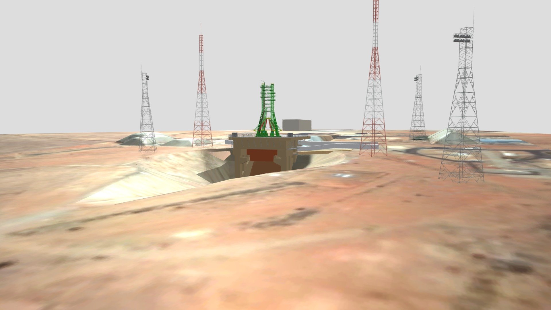 Baikonur Cosmodrome Site 31 Pad 6