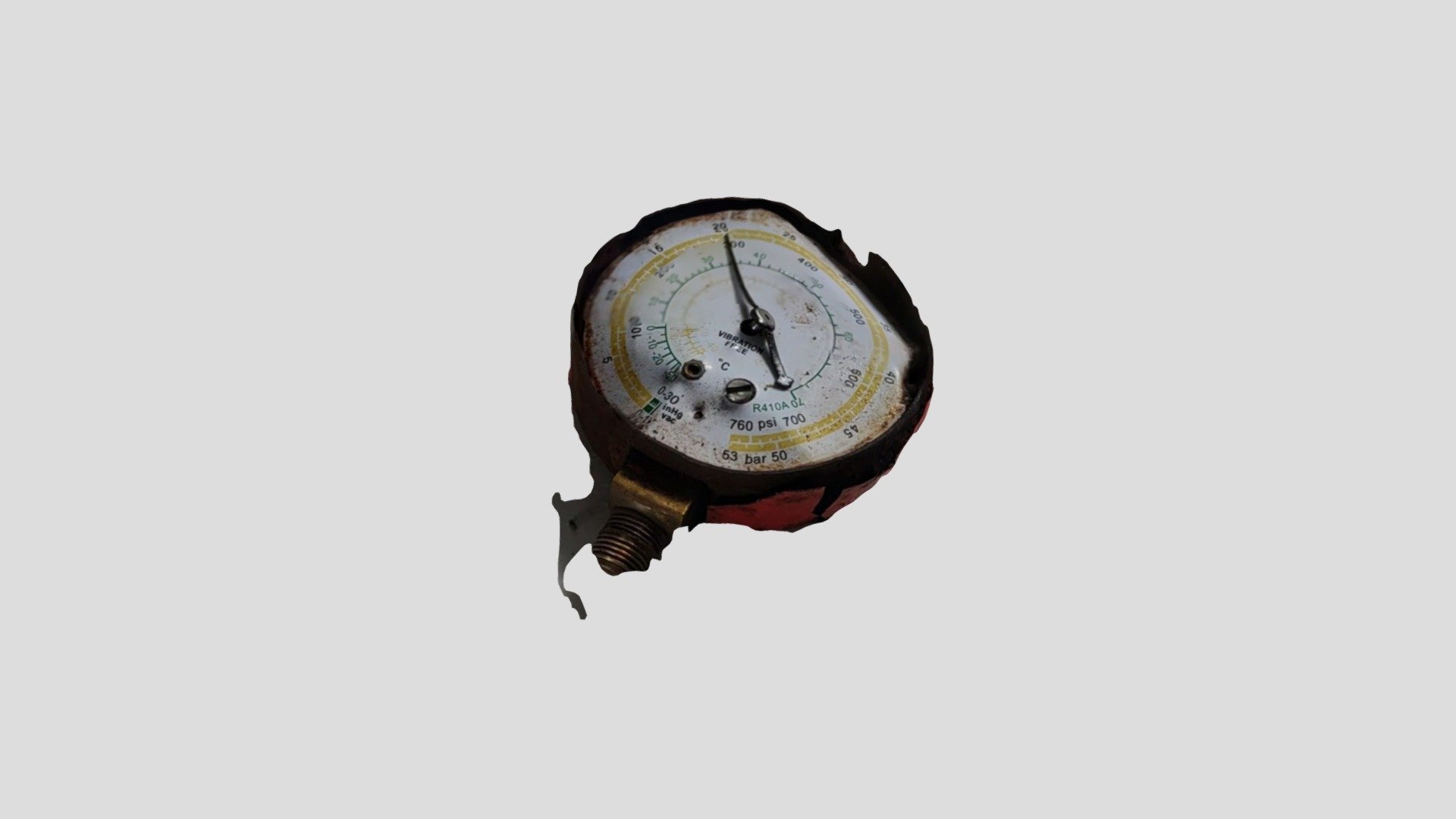 psi bar meter