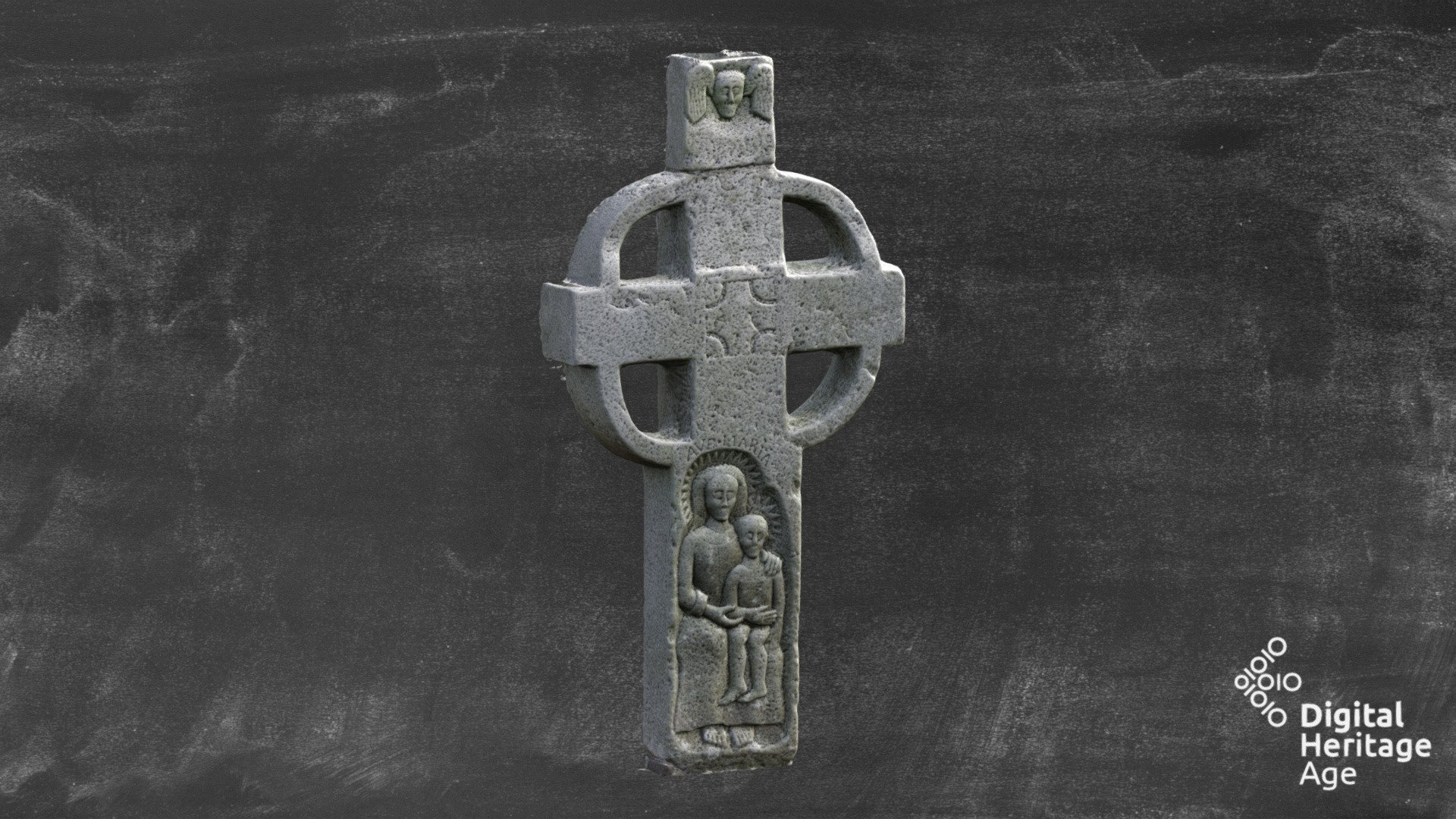 ME005-094004 Cross Churhyard Cross1688