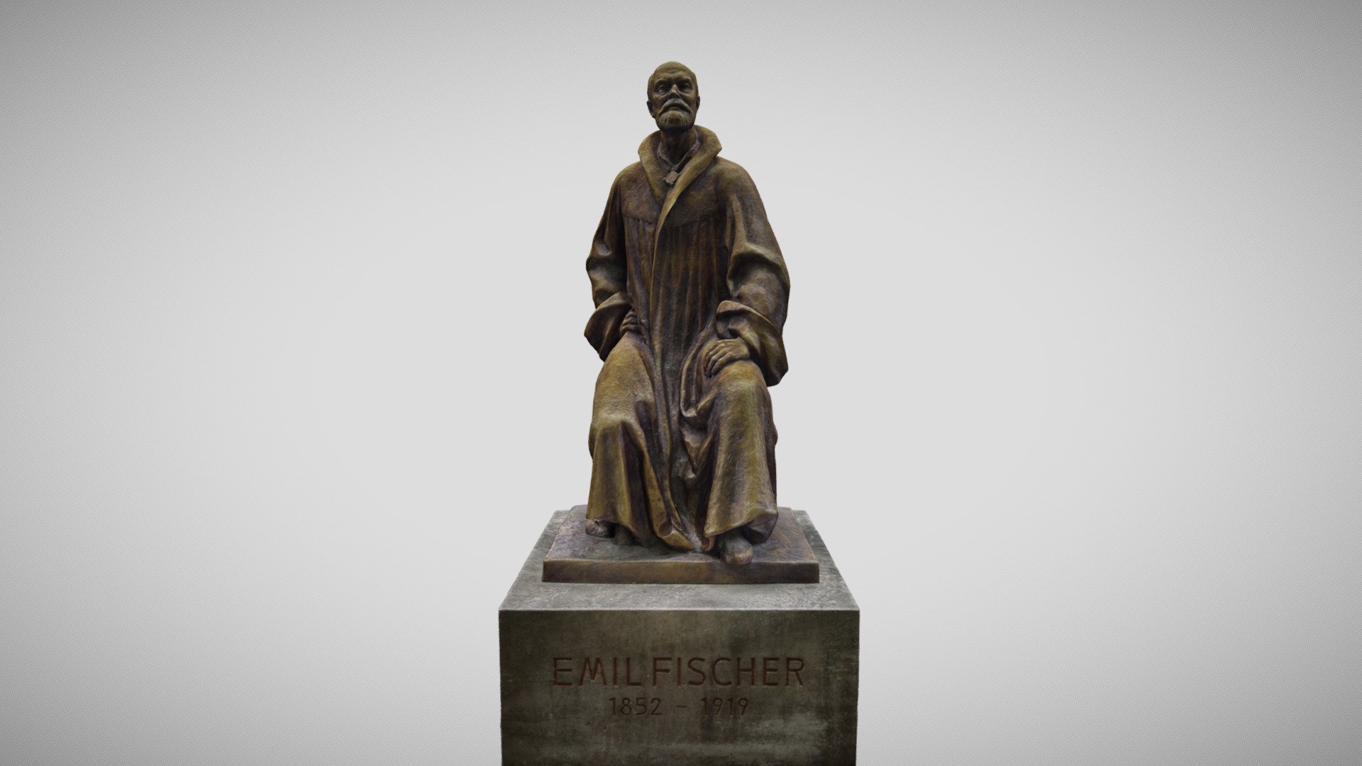 Emil Fischer Memorial - Reconstruction