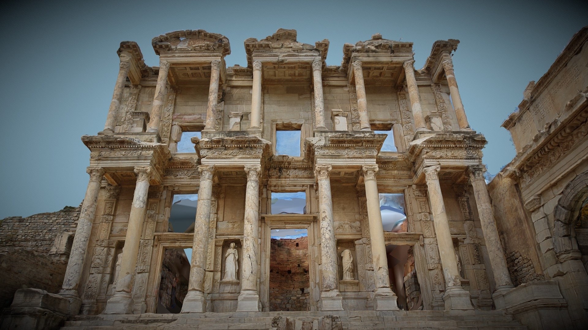 Library of Celsus - Crowdsourced photogrammetry