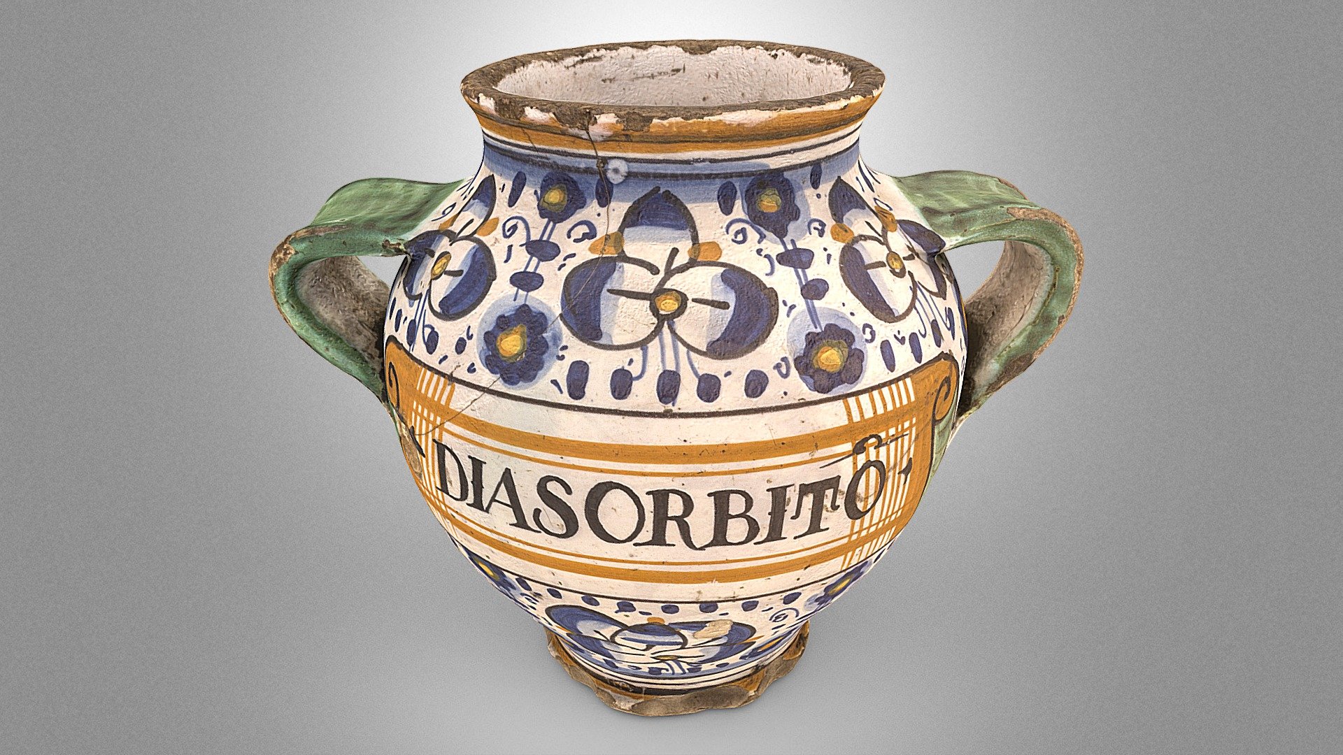 Apothecary vase for rowanberry confection