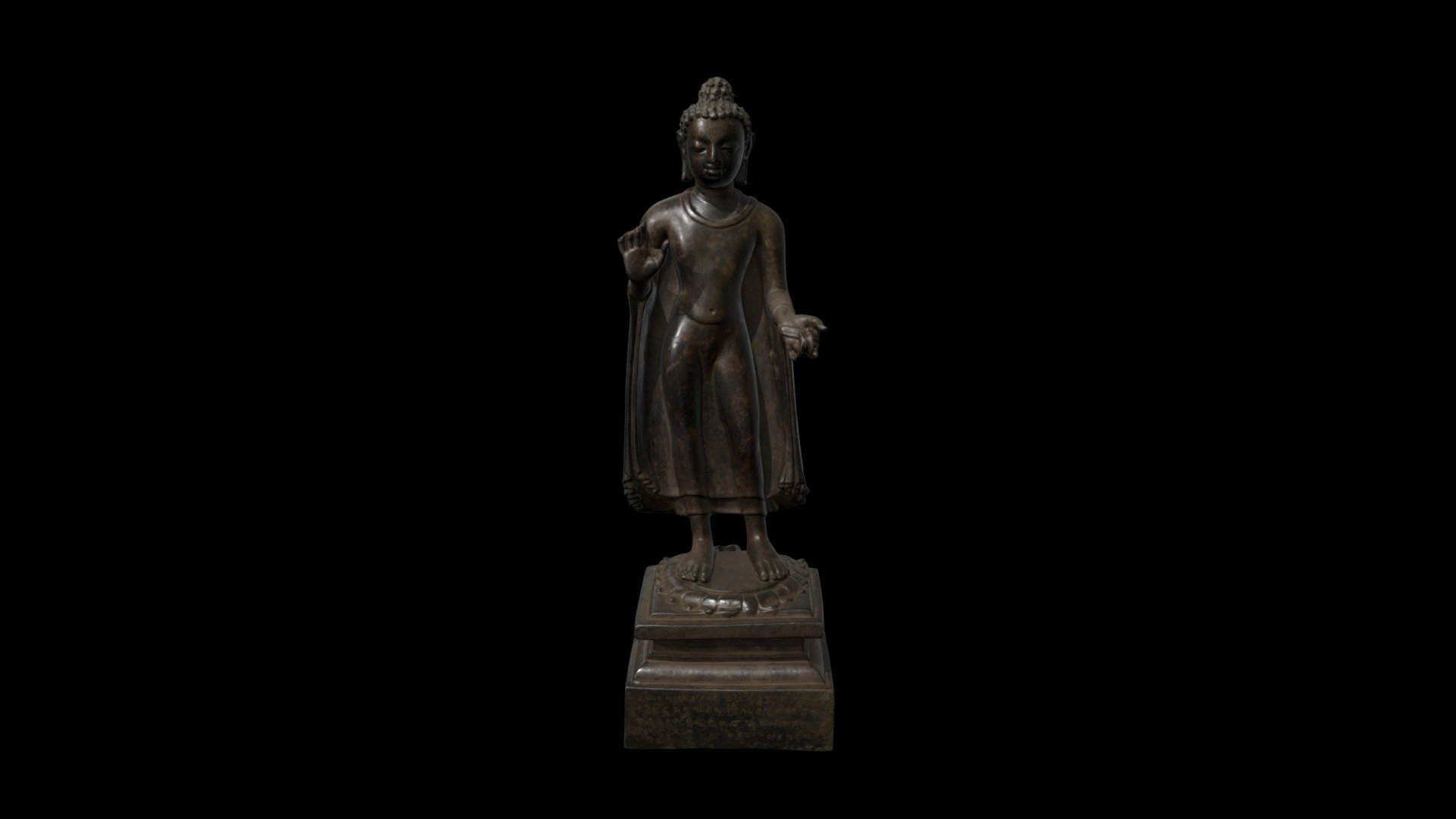 1968.40 Standing Buddha