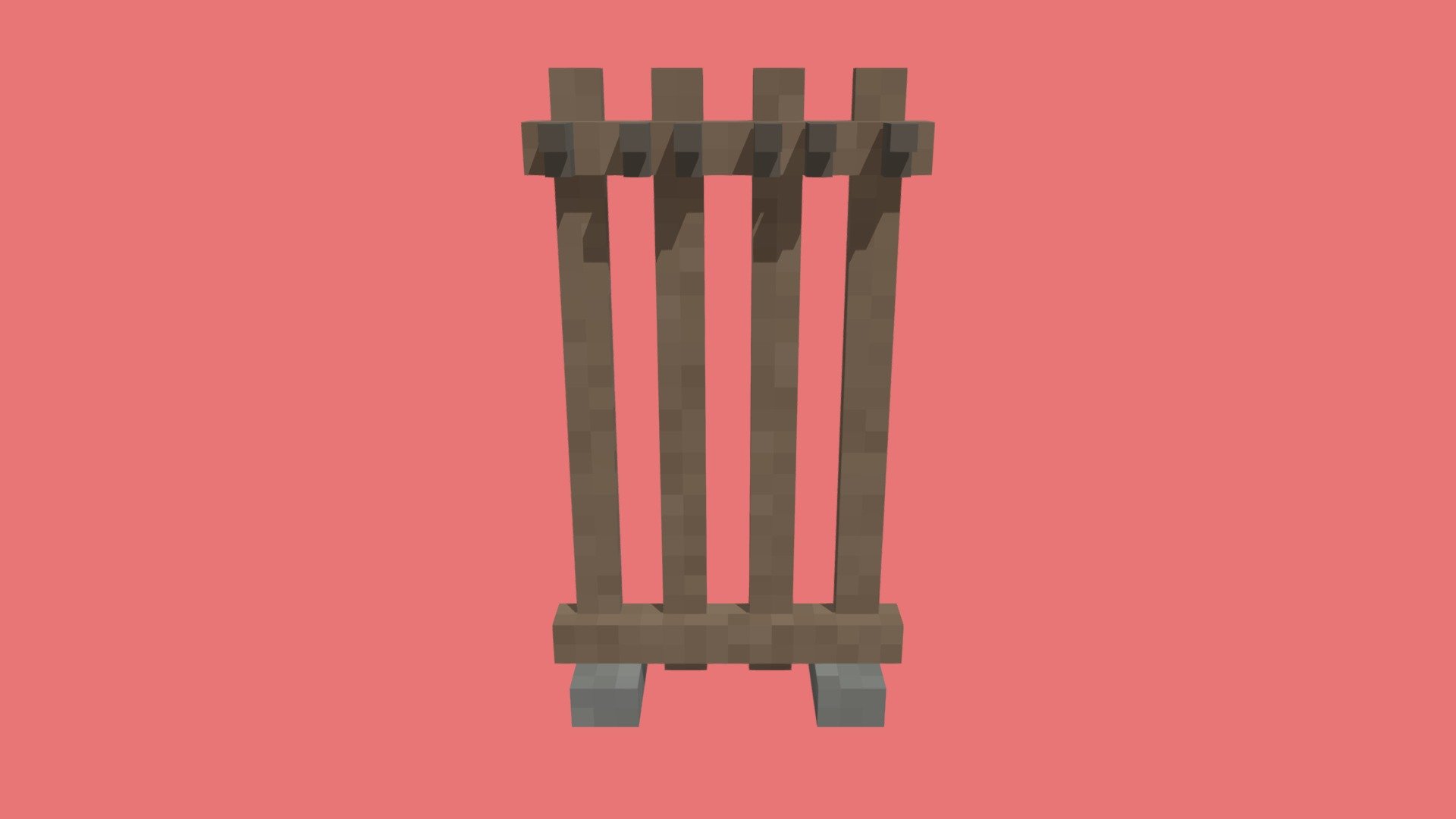 Blockbench Weapon stand