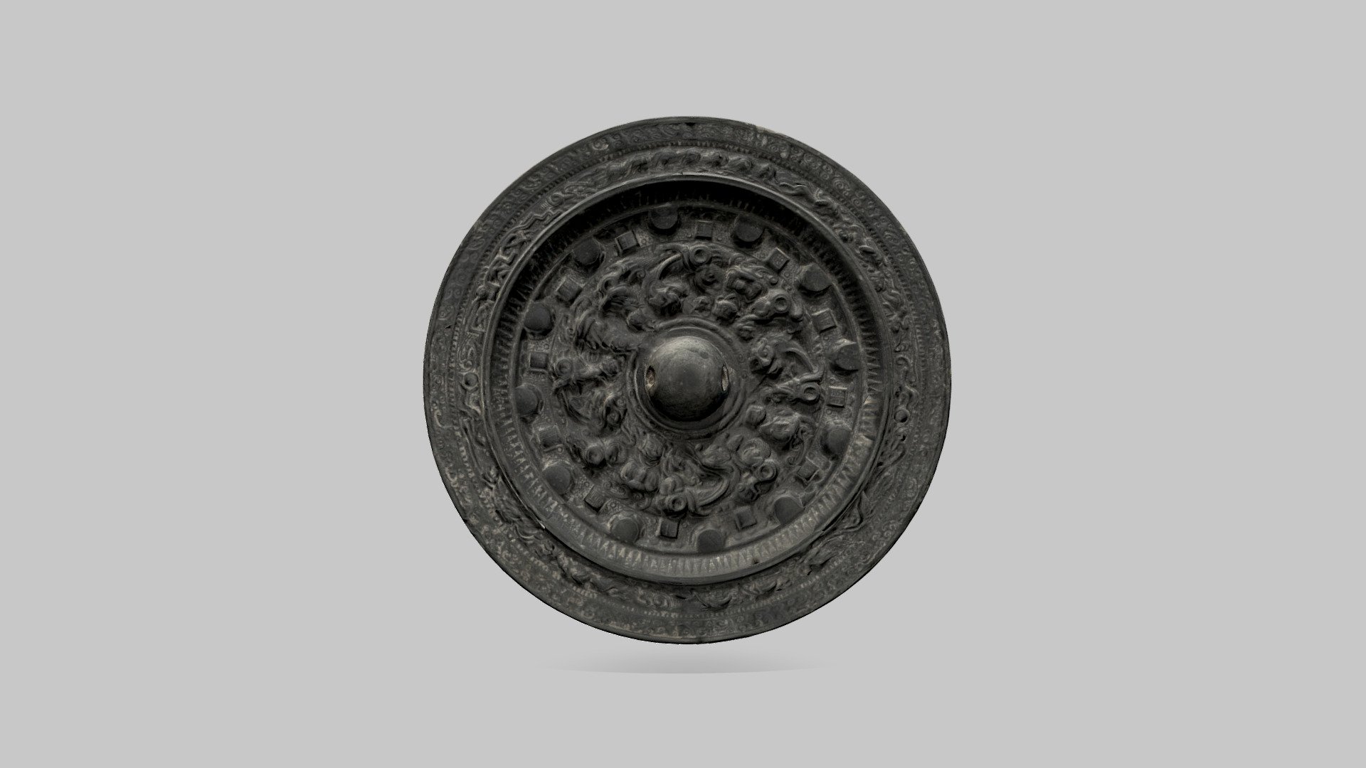 画文帯神獣鏡 Gamontai Shinjukyo Mirror