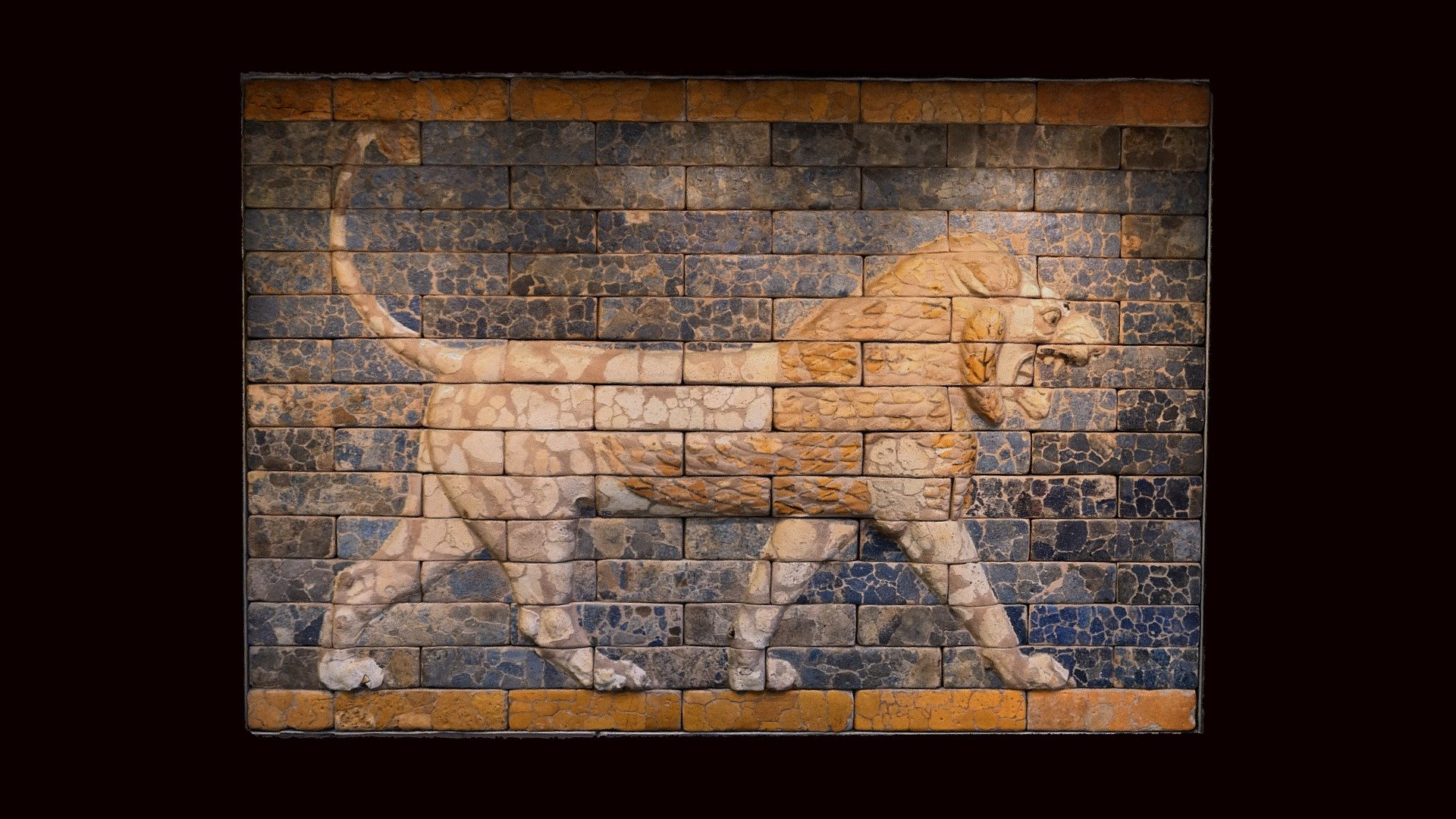 Lion panel from Nebuchadnezzar's throne room