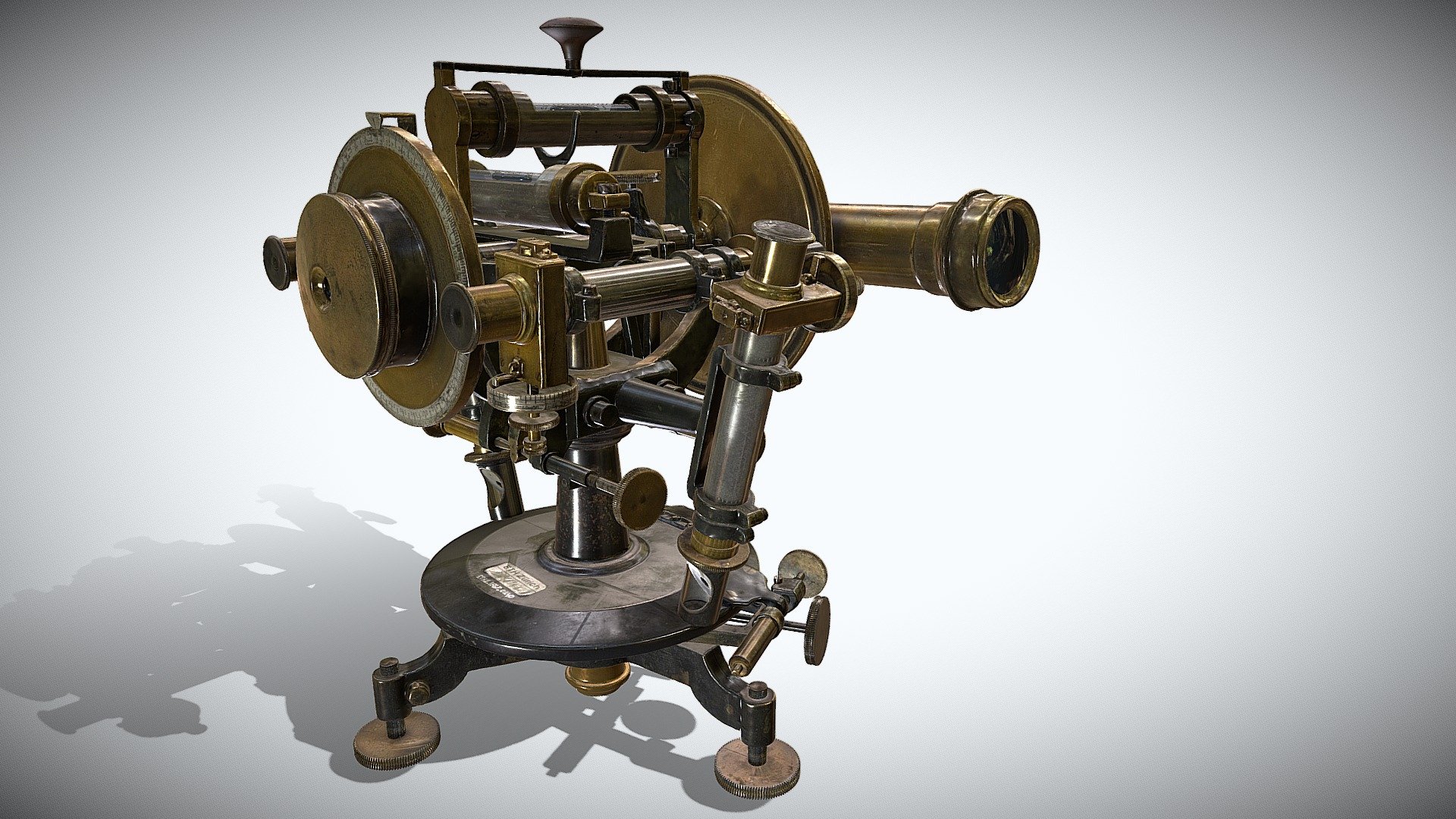 ETH: Triangulation theodolite, 1902