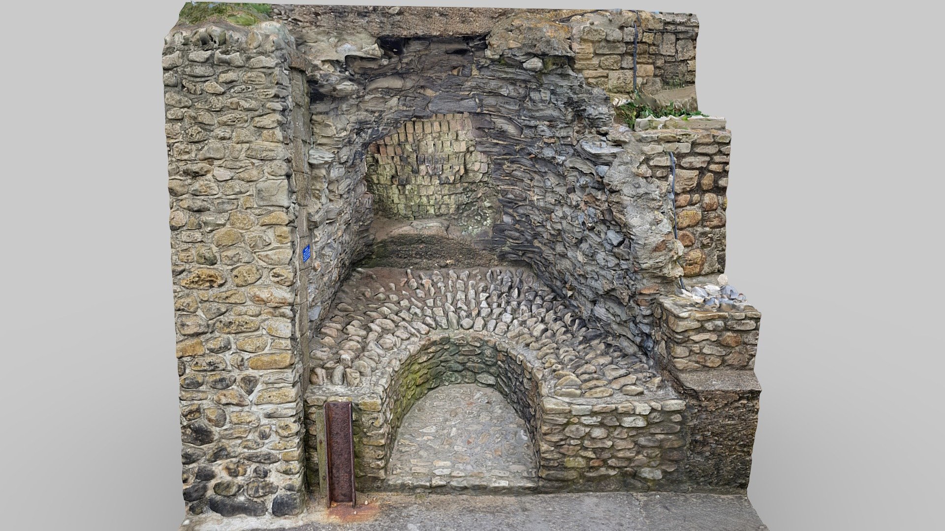 Charmouth Beach Limestone Kiln