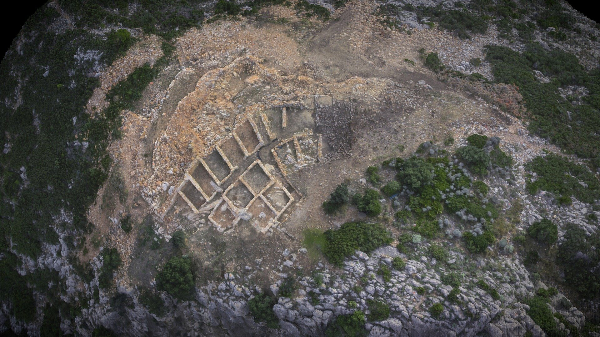 Mortórum / Yacimiento arqueológico / Cabanes