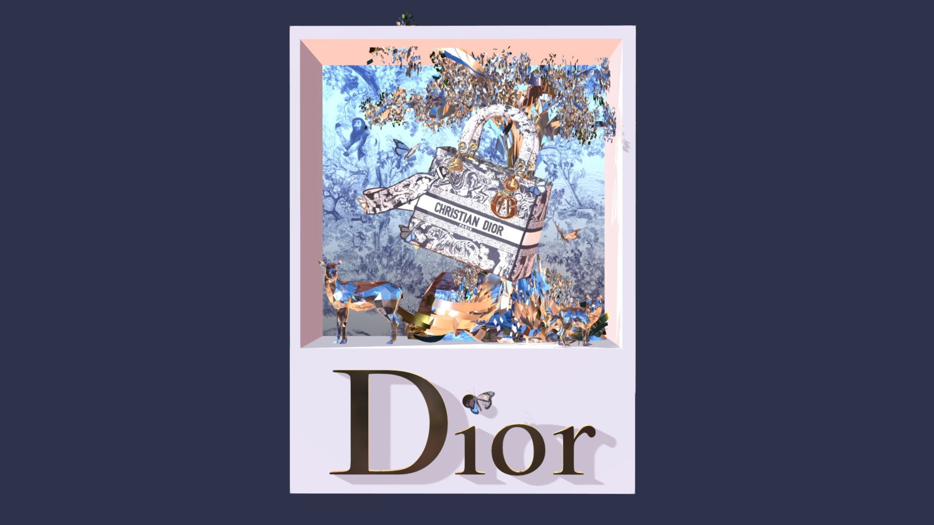 ANIMATED R WINDOW DISPLAY - DIfORAMA  (v.3)