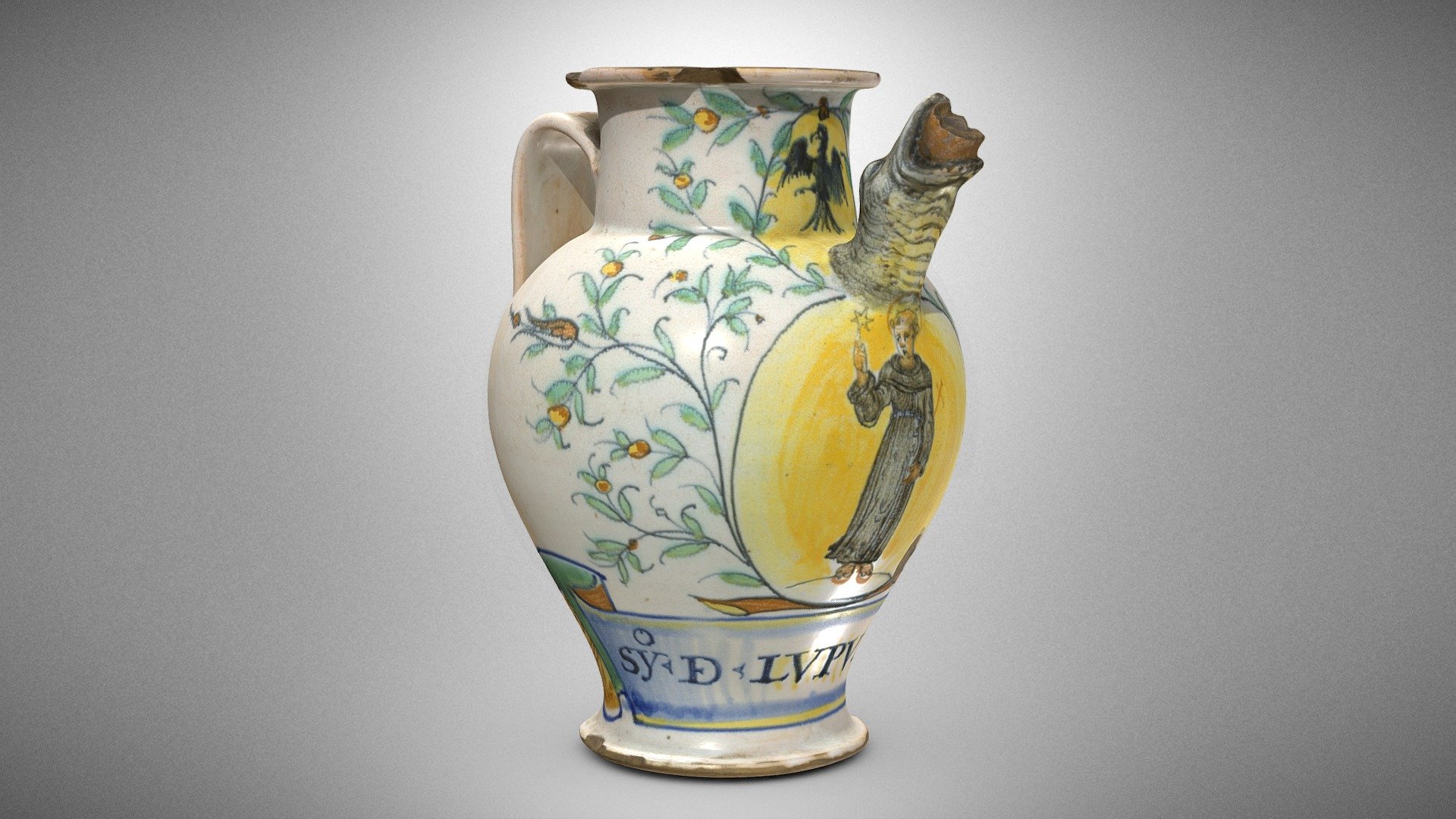 Apothecary vessel for hop syrup