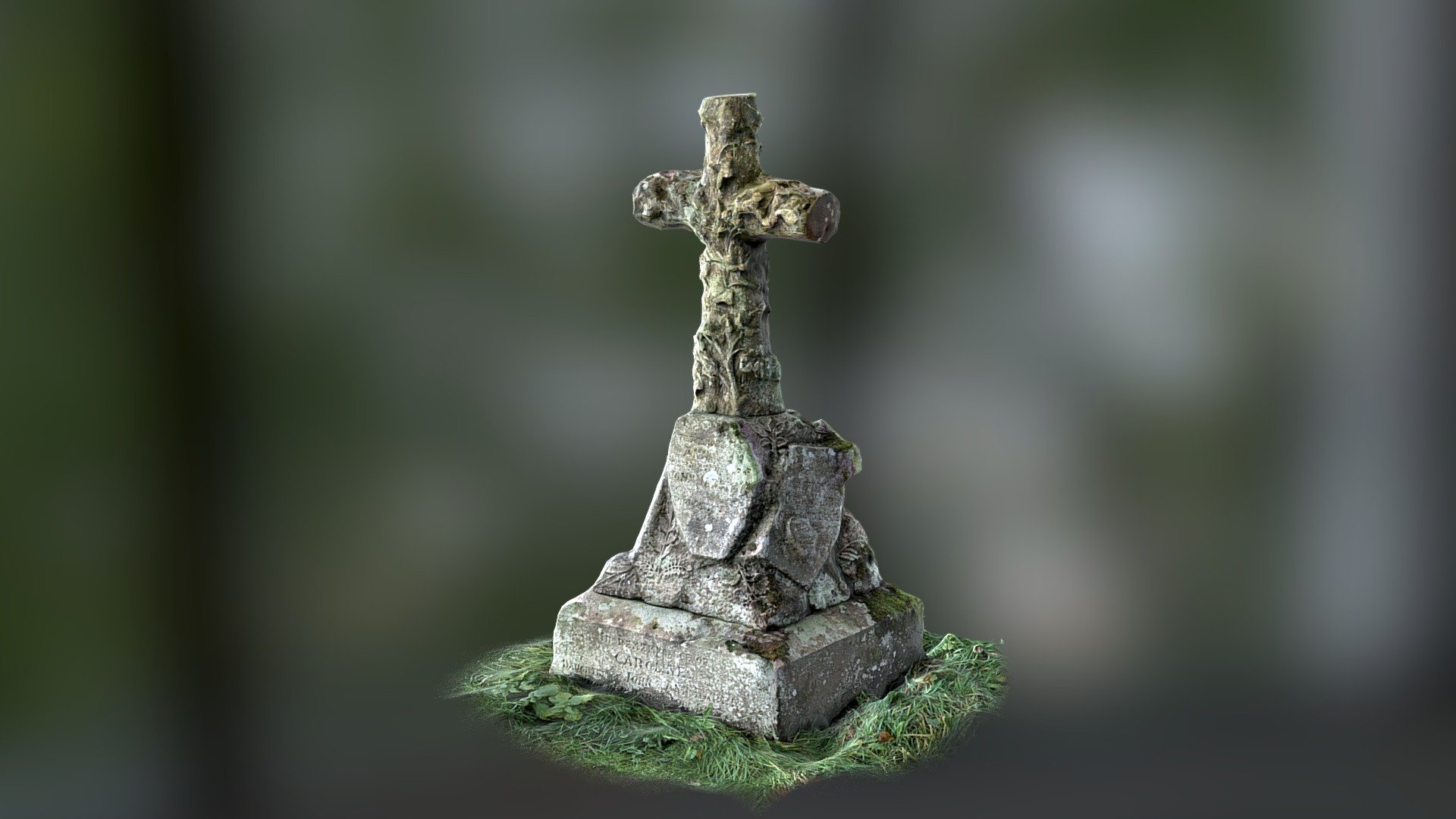Ornate Cross, St. Peter's Church of Llanwenarth