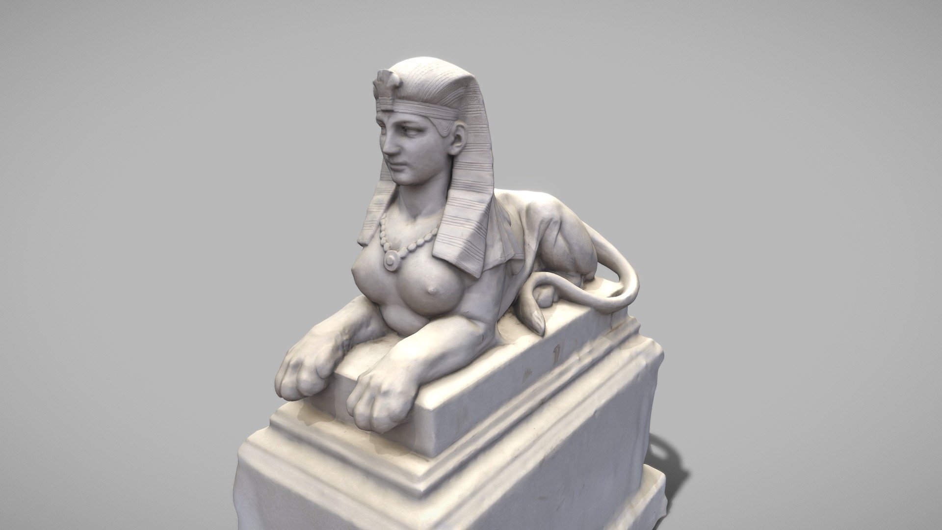Sakuntala Sphinx Highpoly