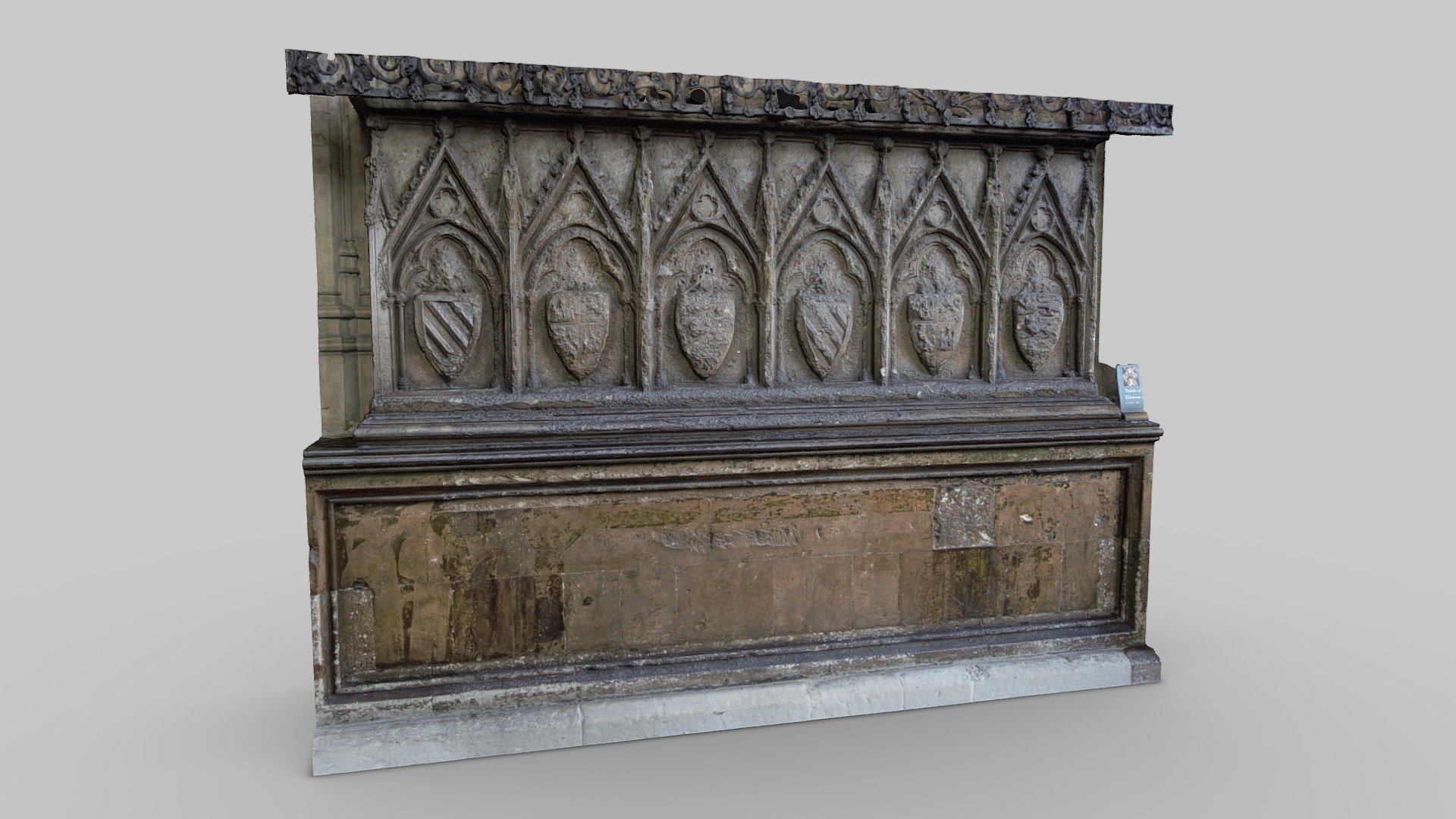 Eleanor of Castile Tomb Detail