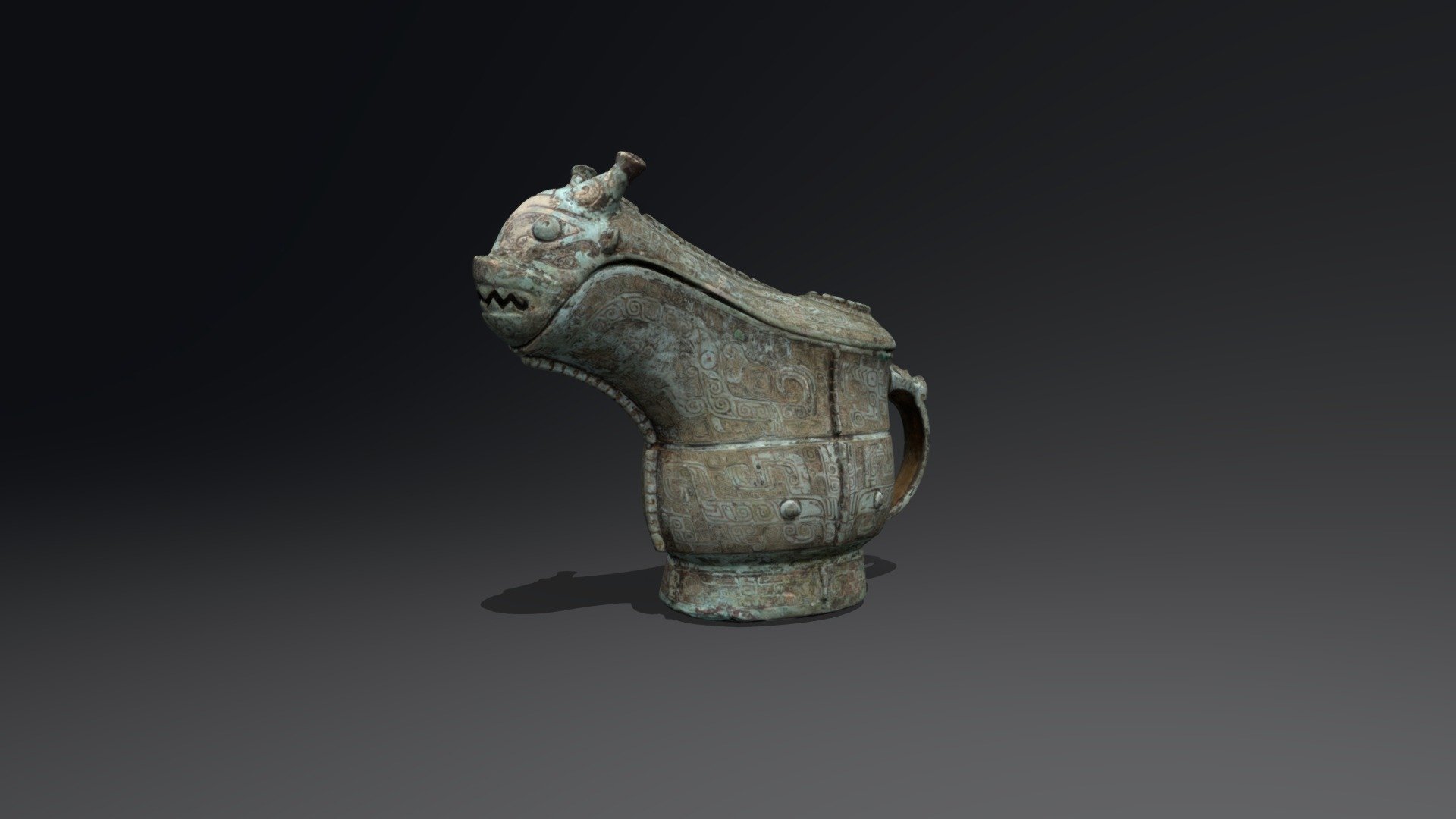 12th C. BCE gong (wine vessel)