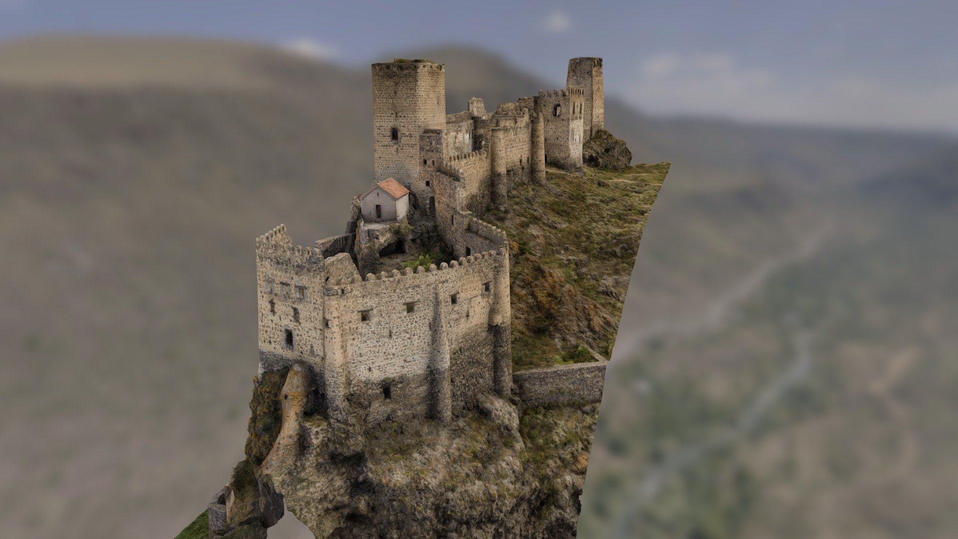 Khertvisi Fortress - Raw Scan