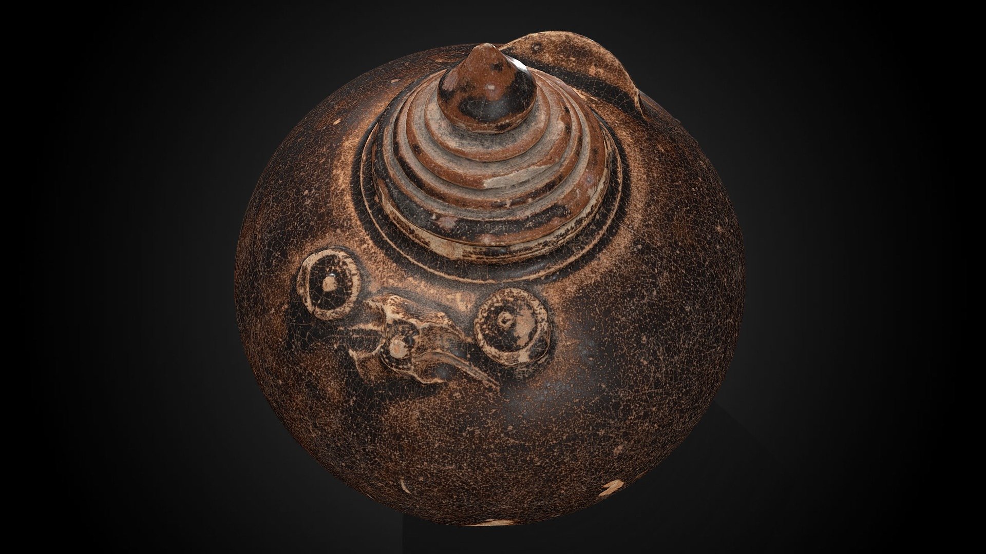 Owl-shaped Lime Jar