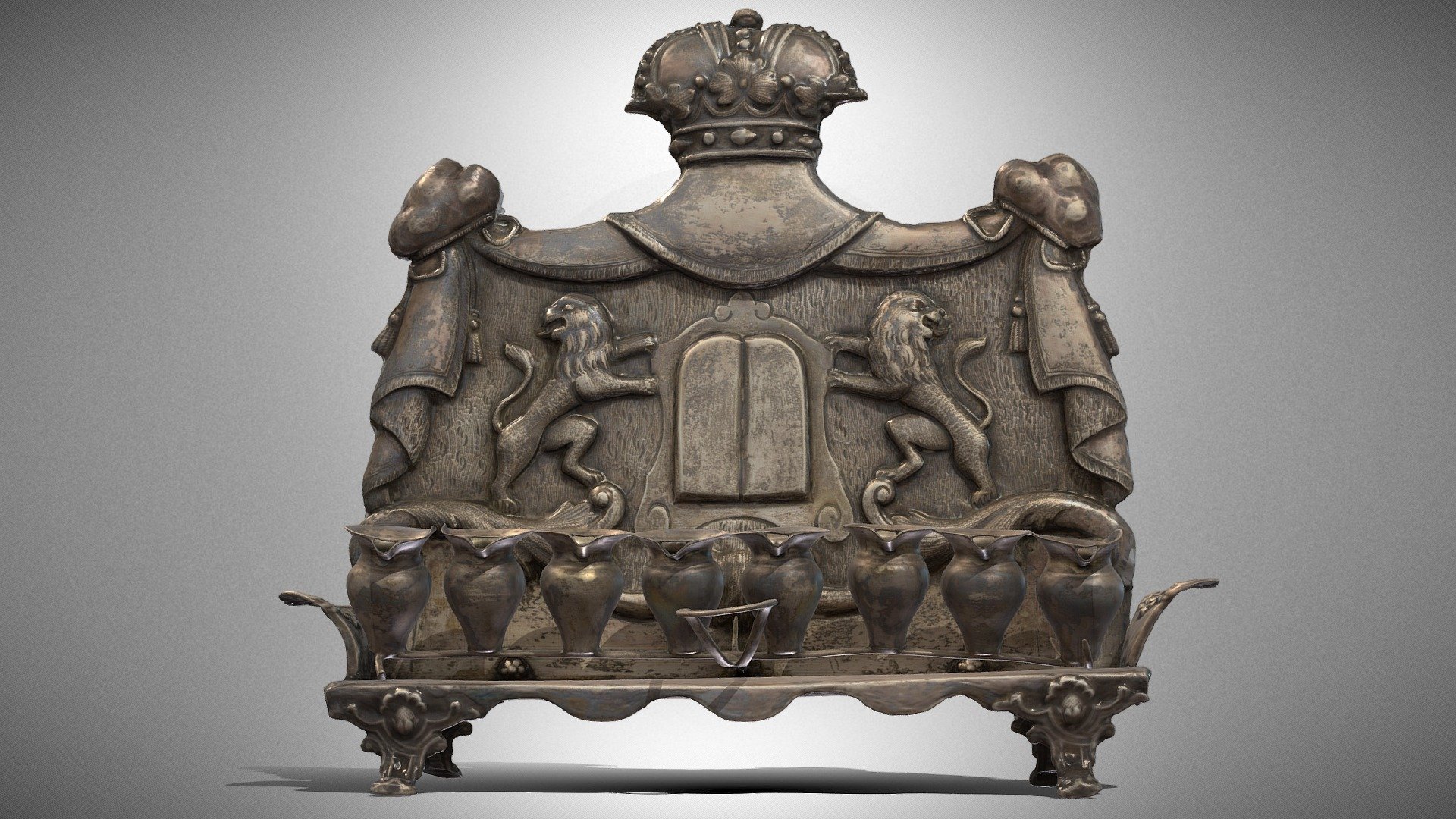 Hanukkah lamp