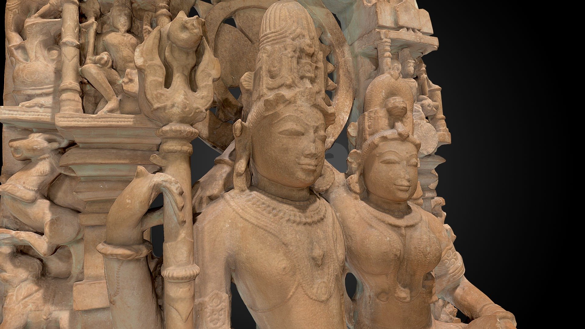 Uma-Maheshvara, 10th-11th C CE