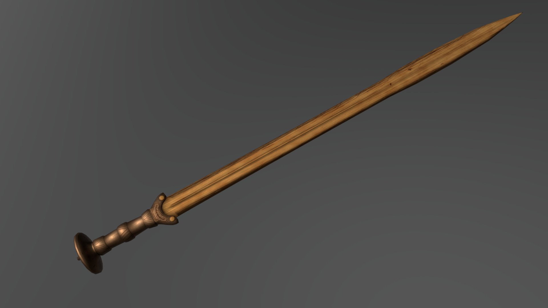 Ancient Bronze Sword Liptov