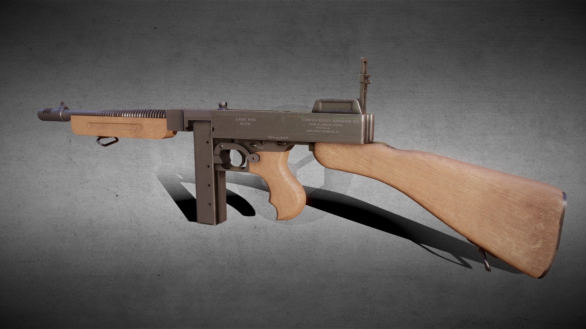 Thompson M1928 Replica Submachine Gun