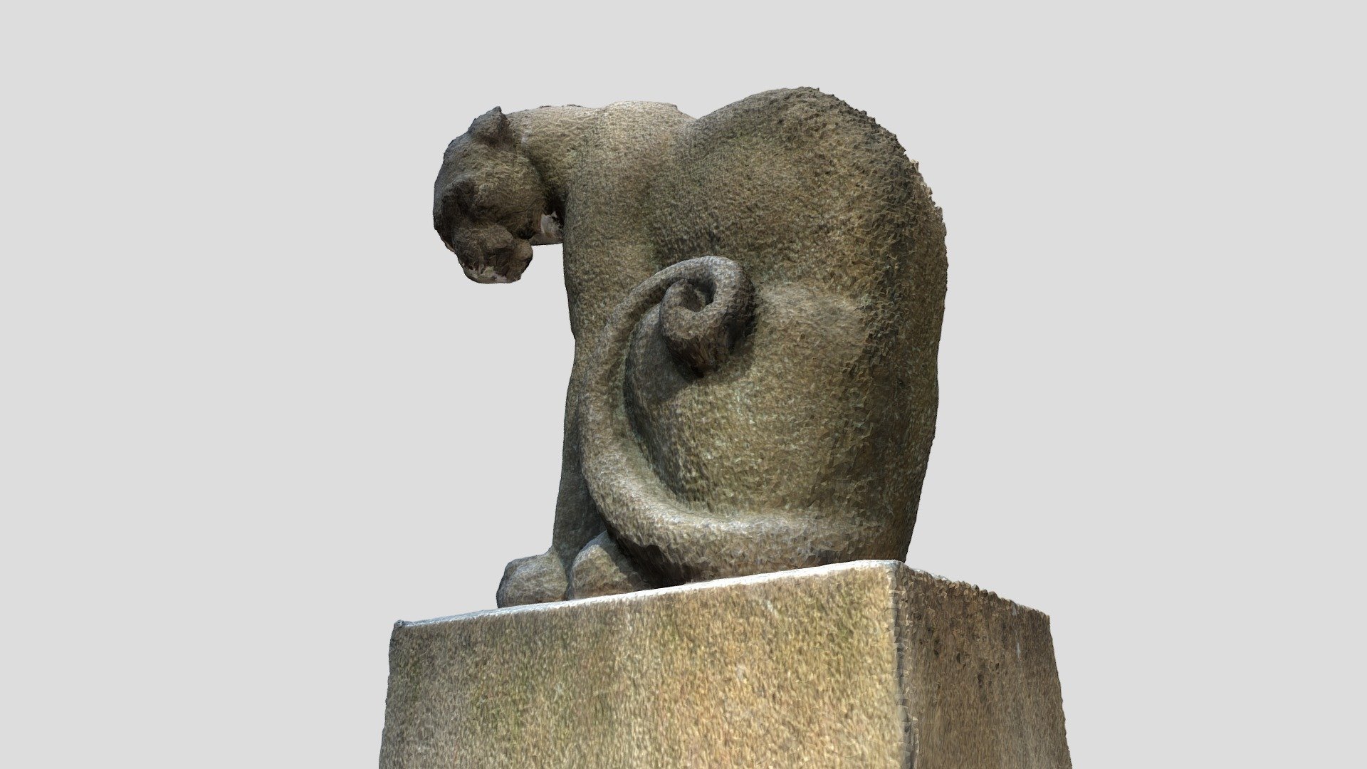 Leopard Statue - Treptower Park, Berlin
